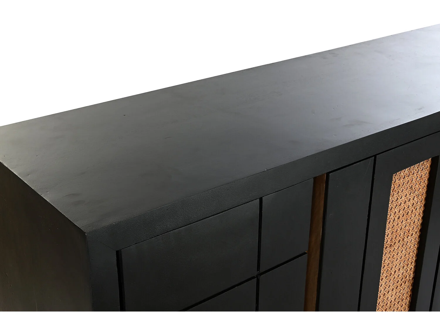 Buffet Mango Ratan 160X40X90 Negro