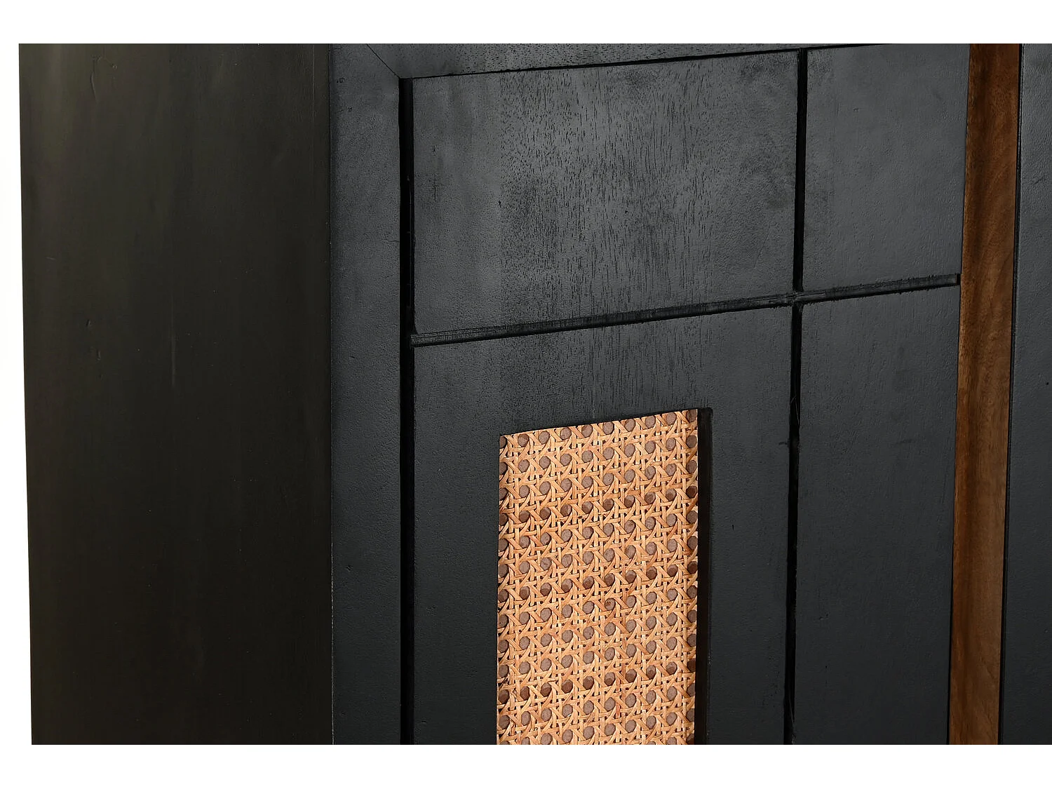 Buffet Mango Ratan 160X40X90 Negro