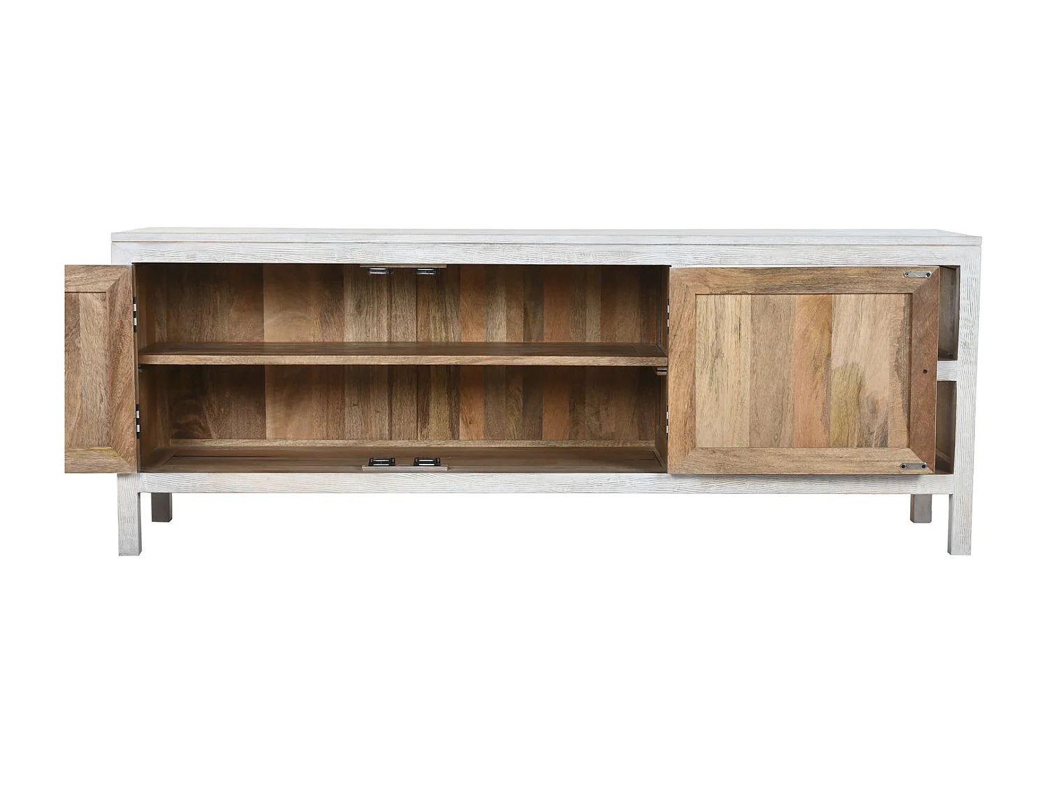 Mango tv-meubel 160x40x60 wit