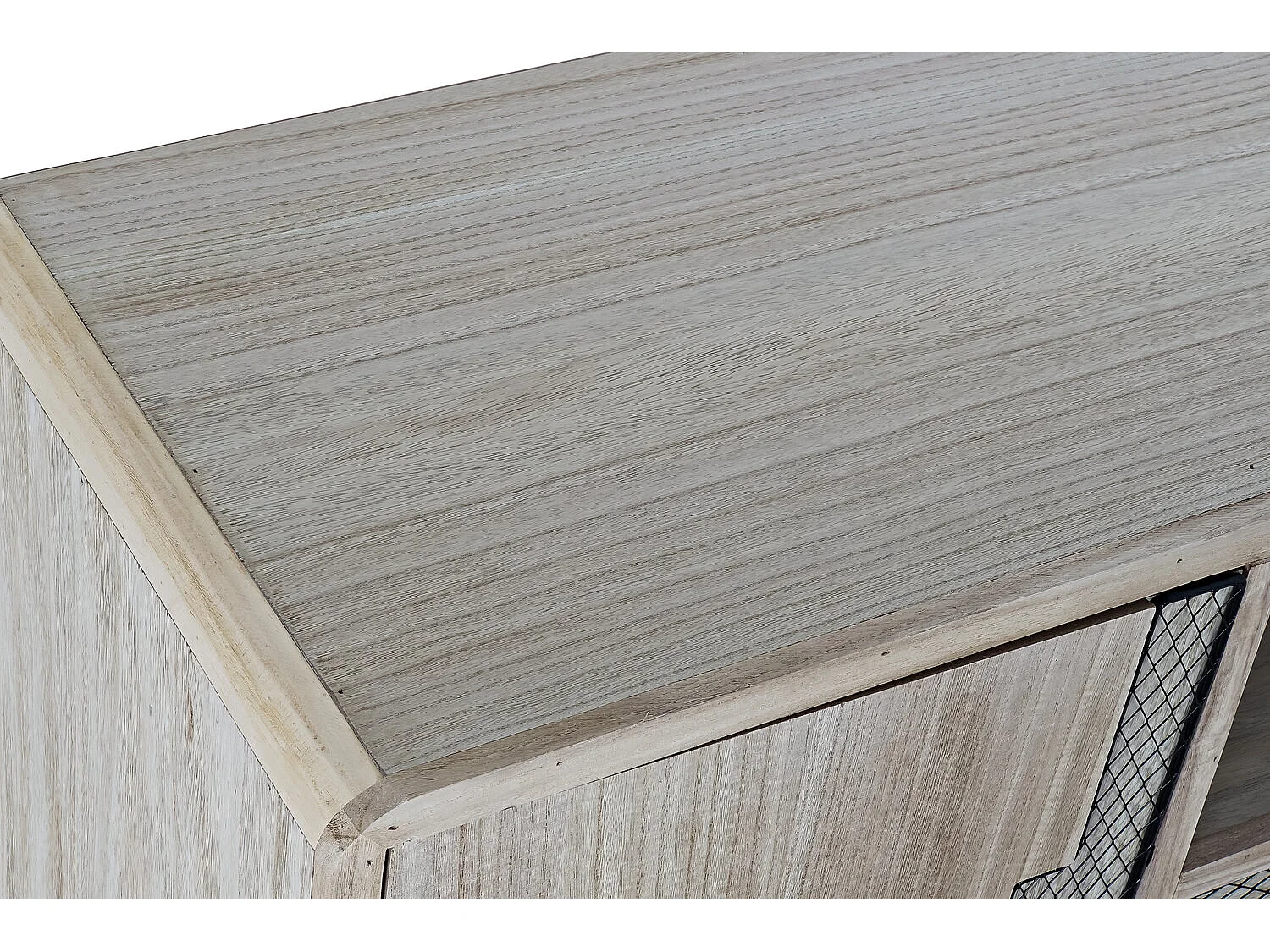 Buffet Paulownia Metallo 120X41X65 Naturale