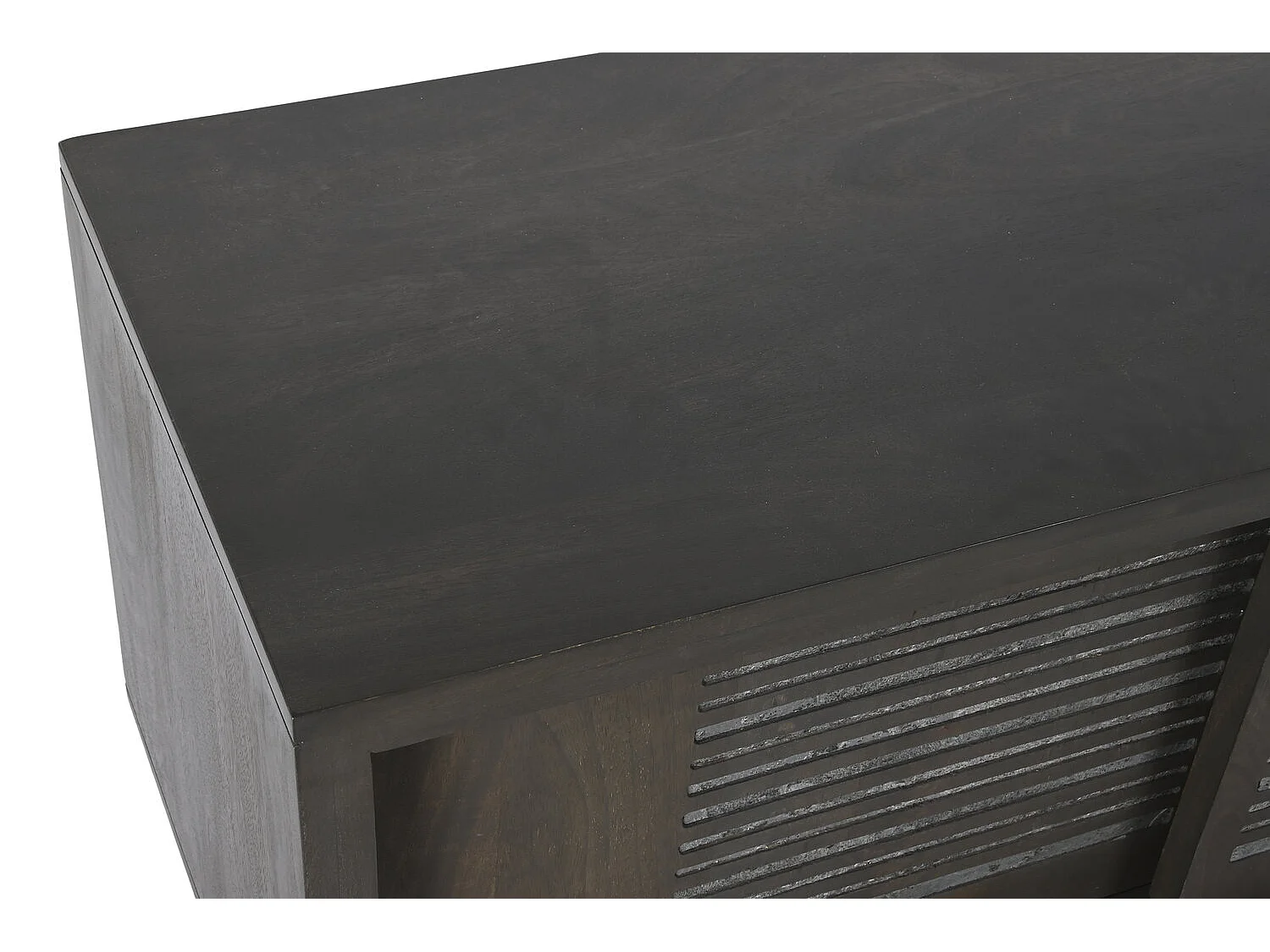 Mango metalen tv-standaard 160x40x50 bruin