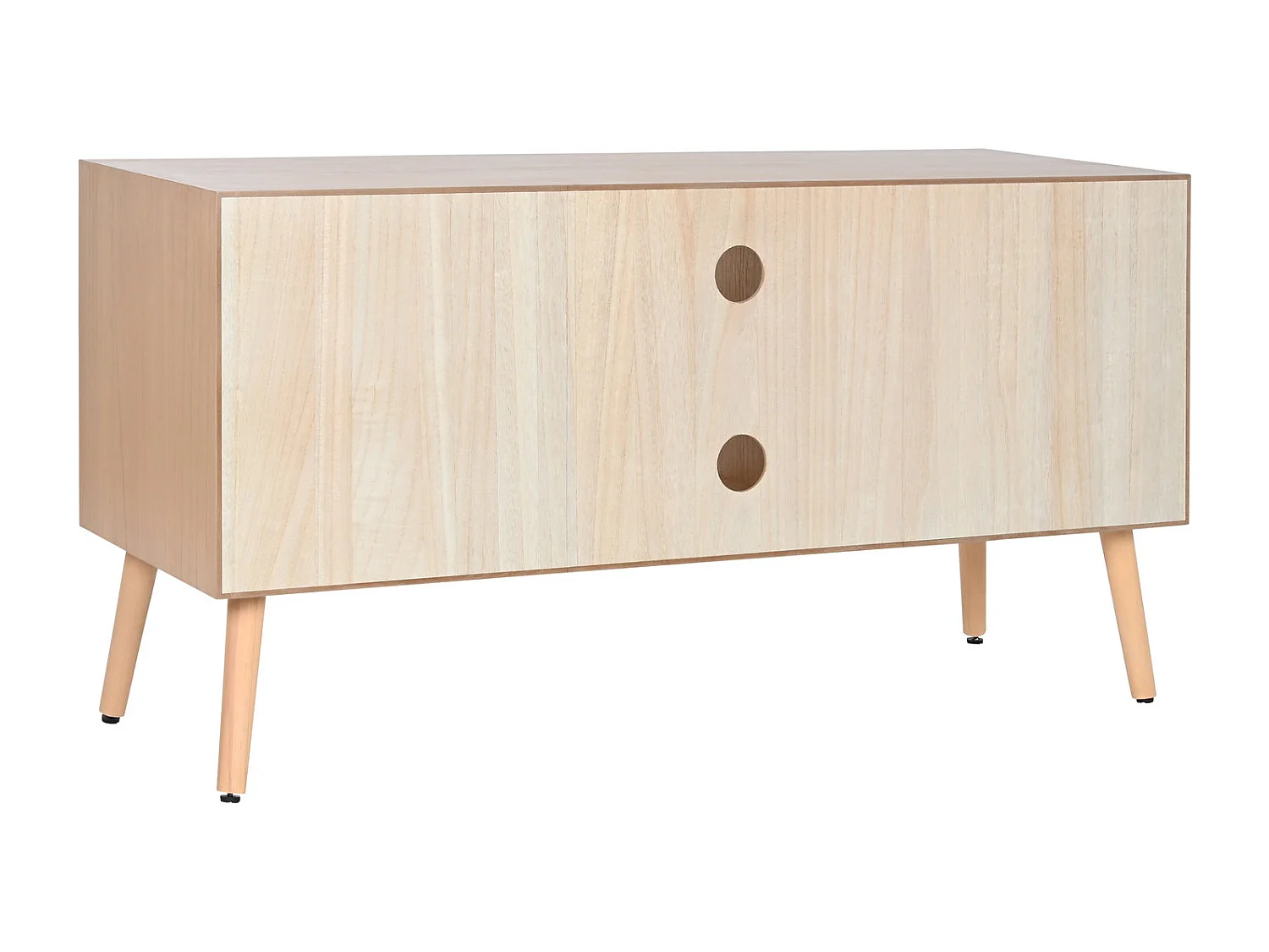 Mobile TV in MDF Paulownia 120X40X60 Naturale