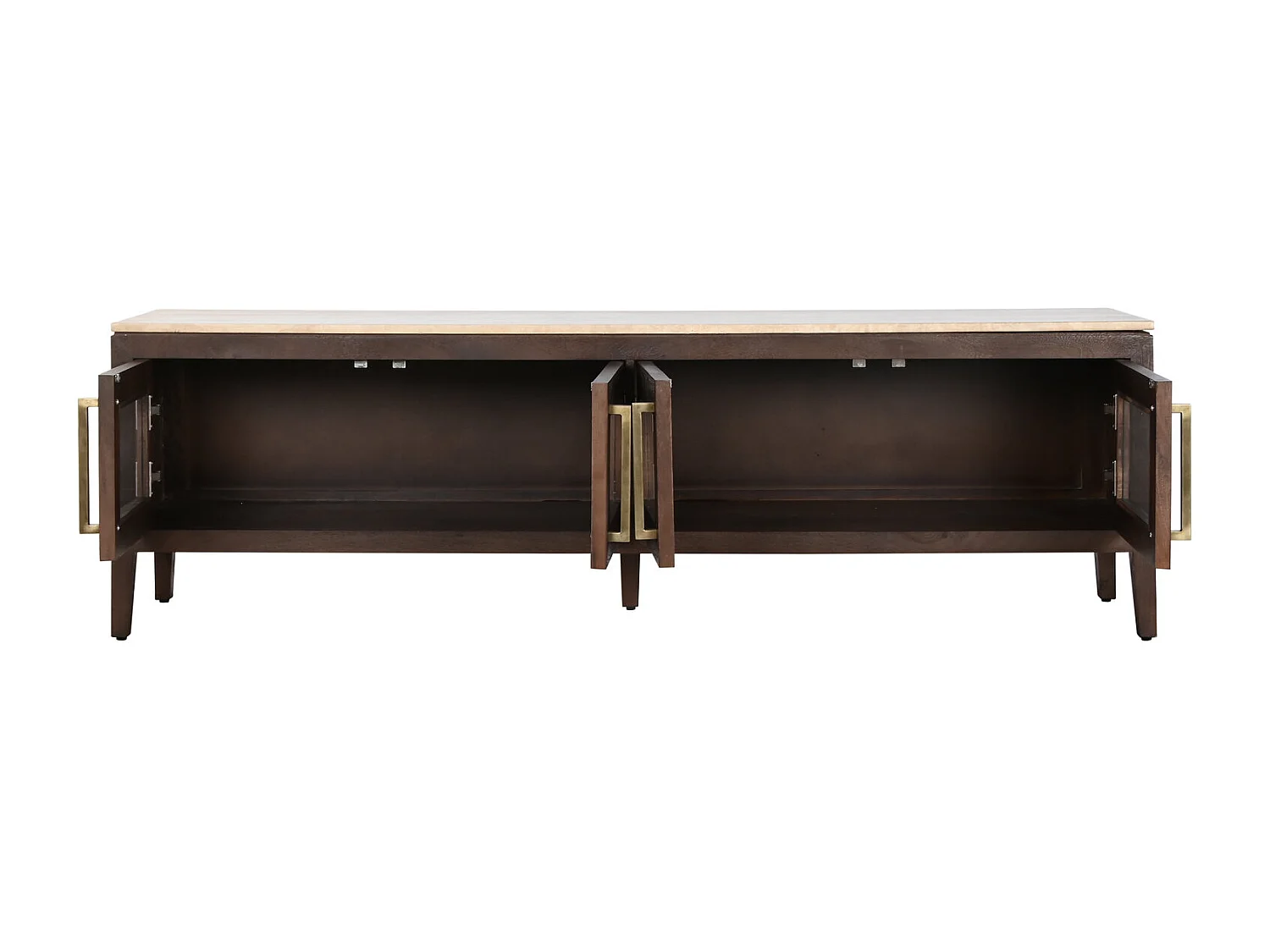 Mango Marmeren TV-meubel 180x40x55 Travertijn