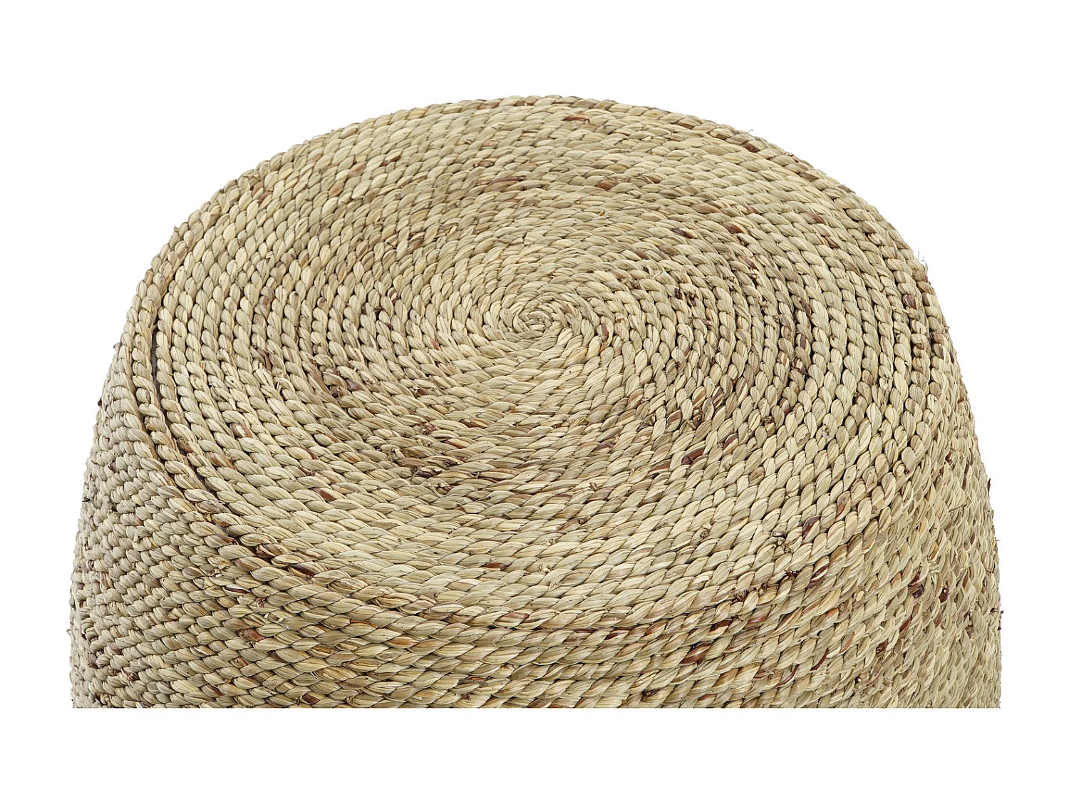 Voetsteun van henneptouw 45x45x52 naturel