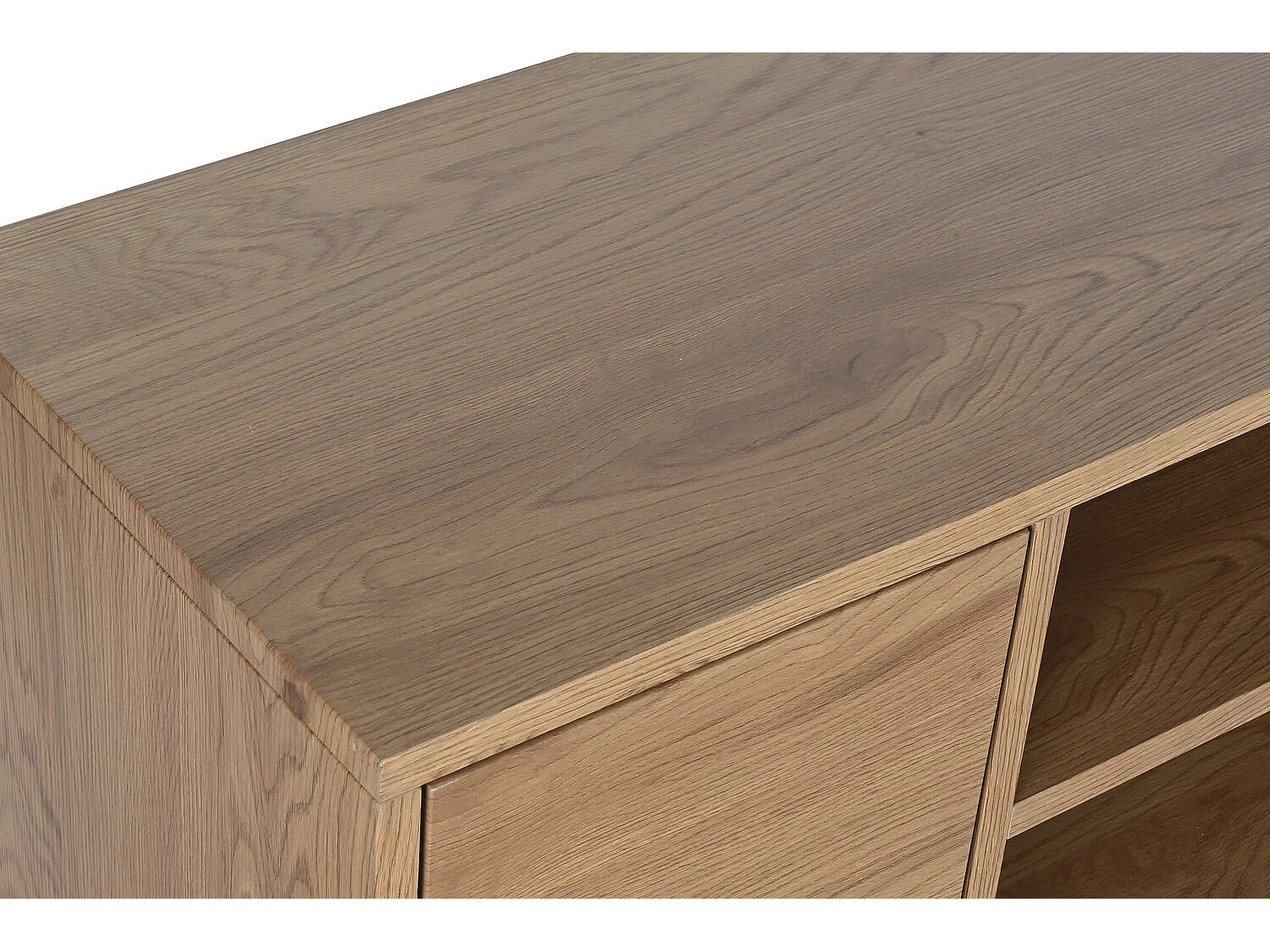 Mobile TV MDF Metallo 120X40X57 Naturale