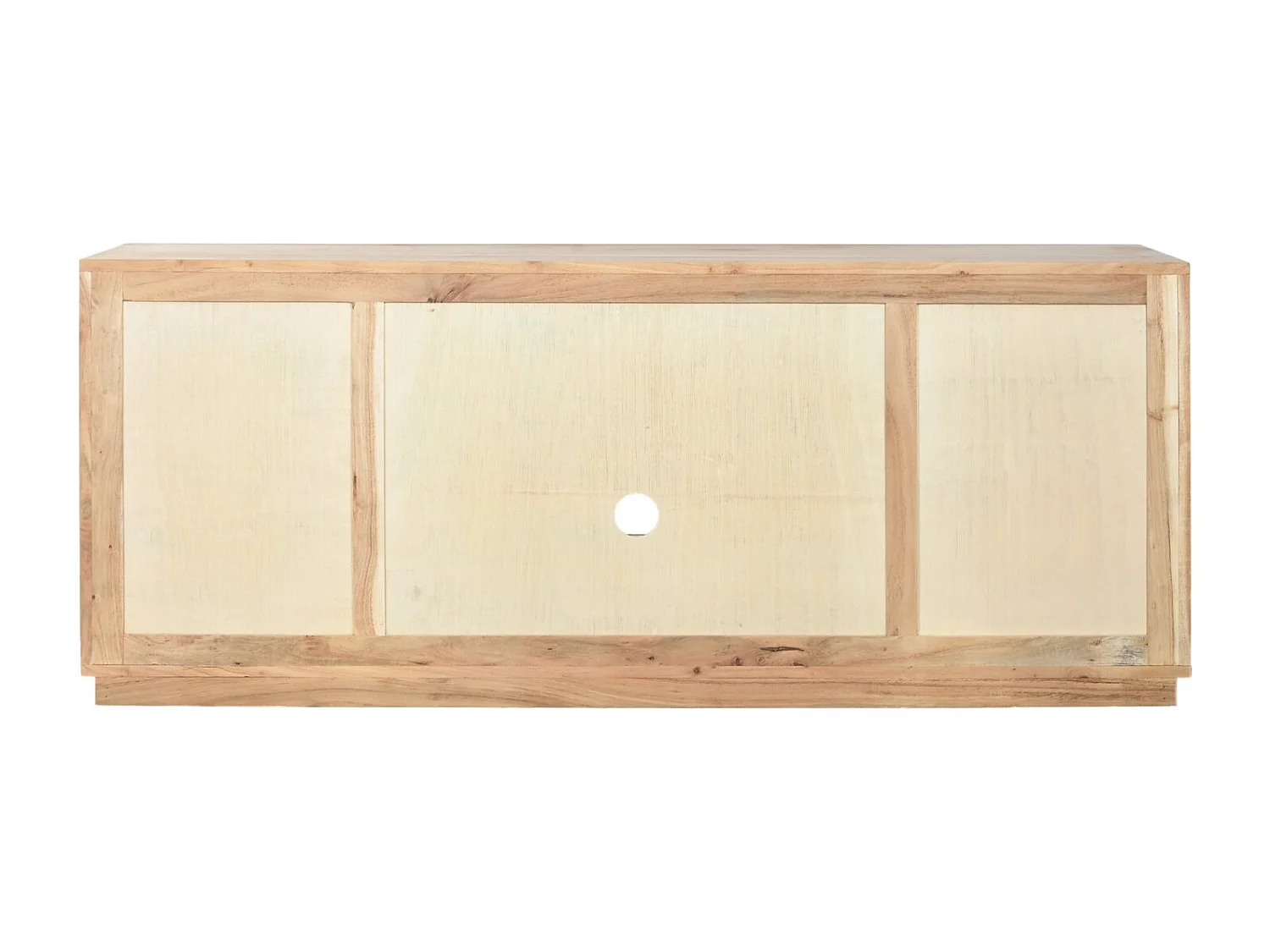 Acaciahouten tv-meubel 150x40x61 cm, naturel