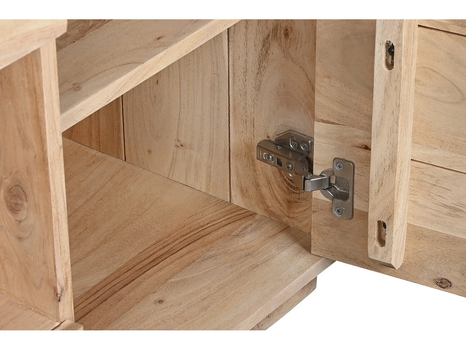 Acaciahouten tv-meubel 150x40x61 cm, naturel