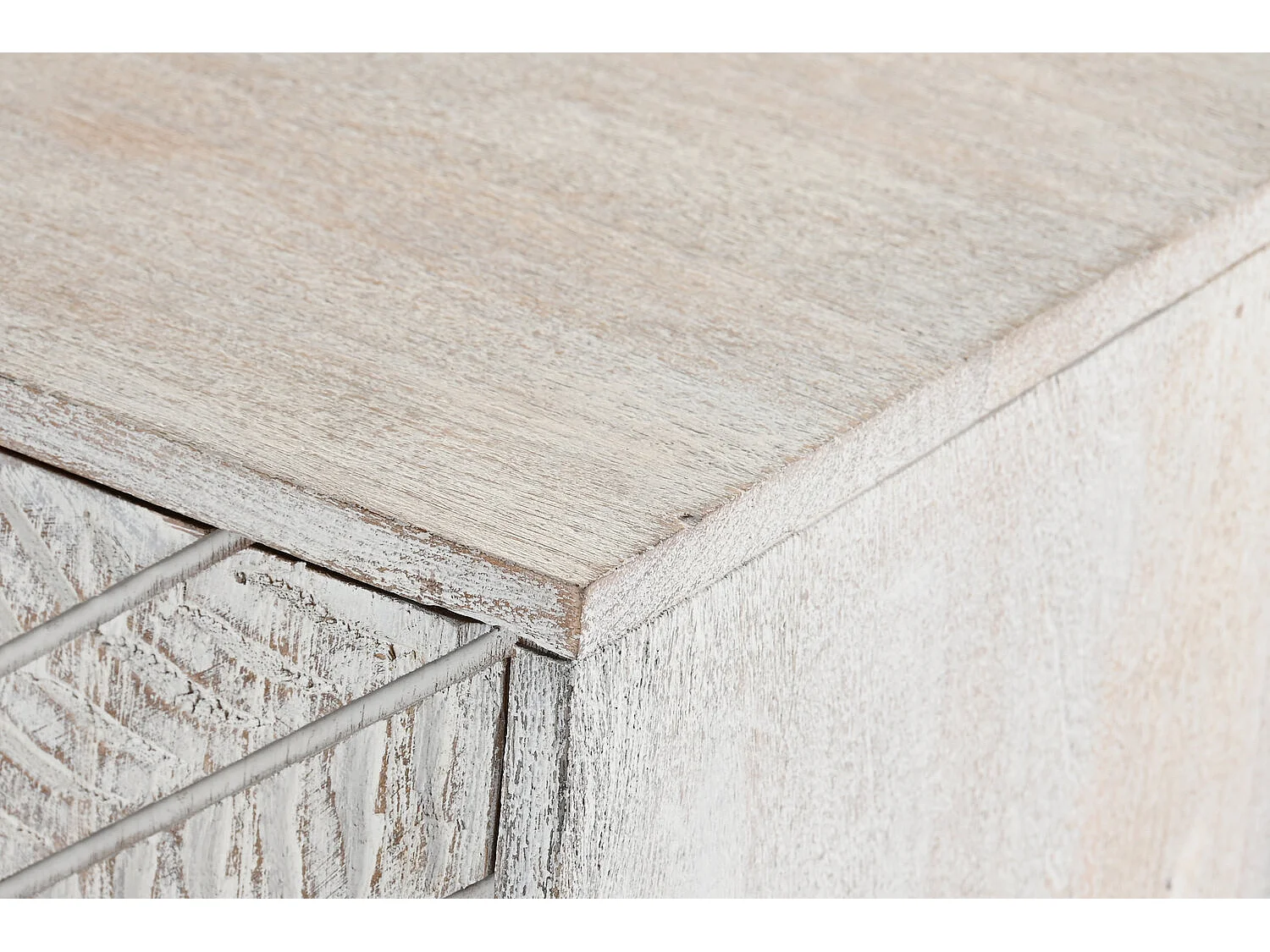 Mango metalen tv-meubel 180x40x60 wit
