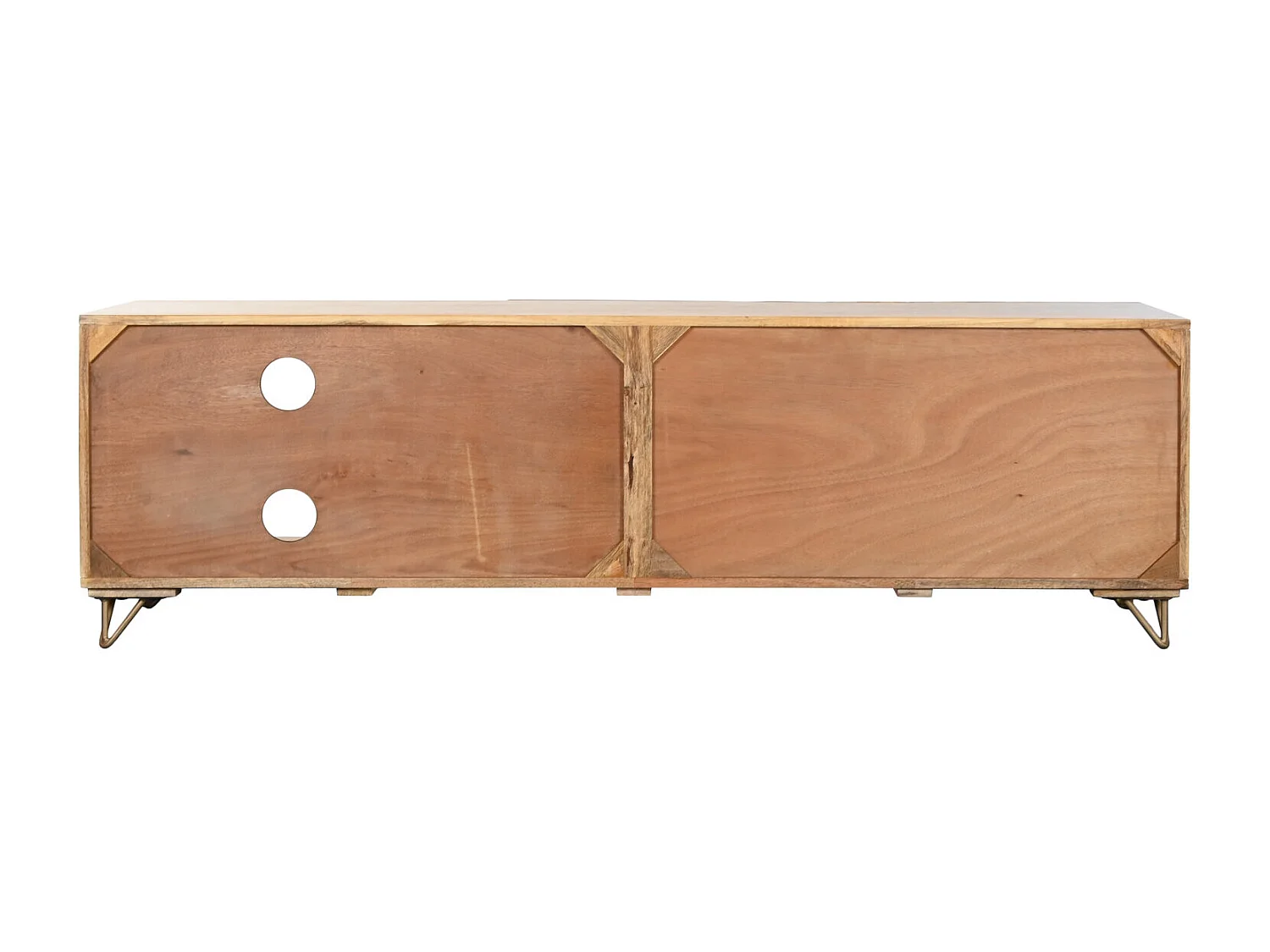 Mobile TV in metallo Mango 160X40X50 Mandala Naturale