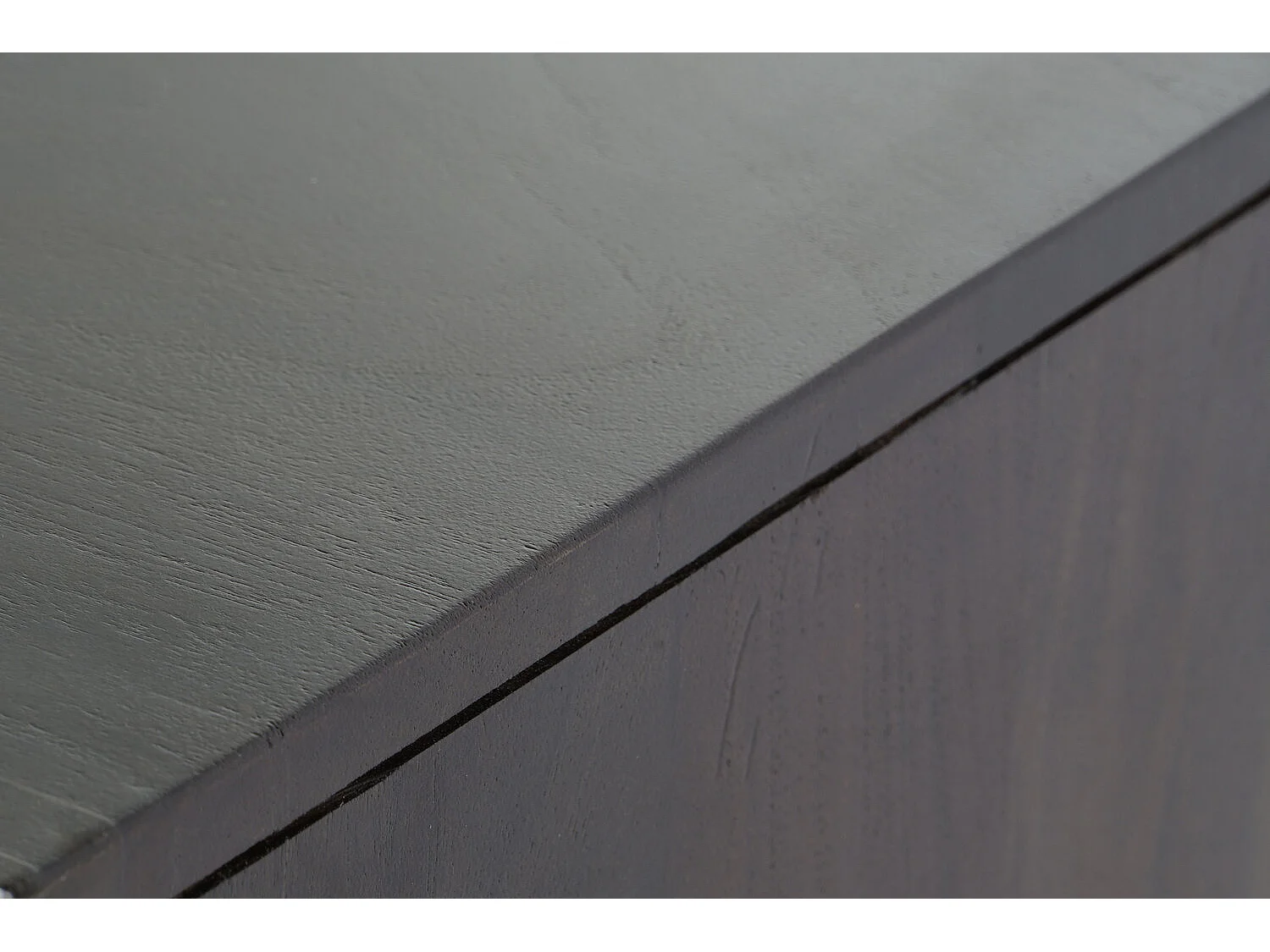 Mobile TV in metallo Acacia 140X40X55 Marrone