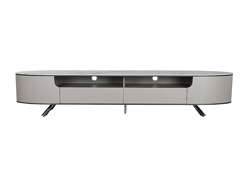 Mobile TV Marmo Acciaio 220X42X41,5 Beige