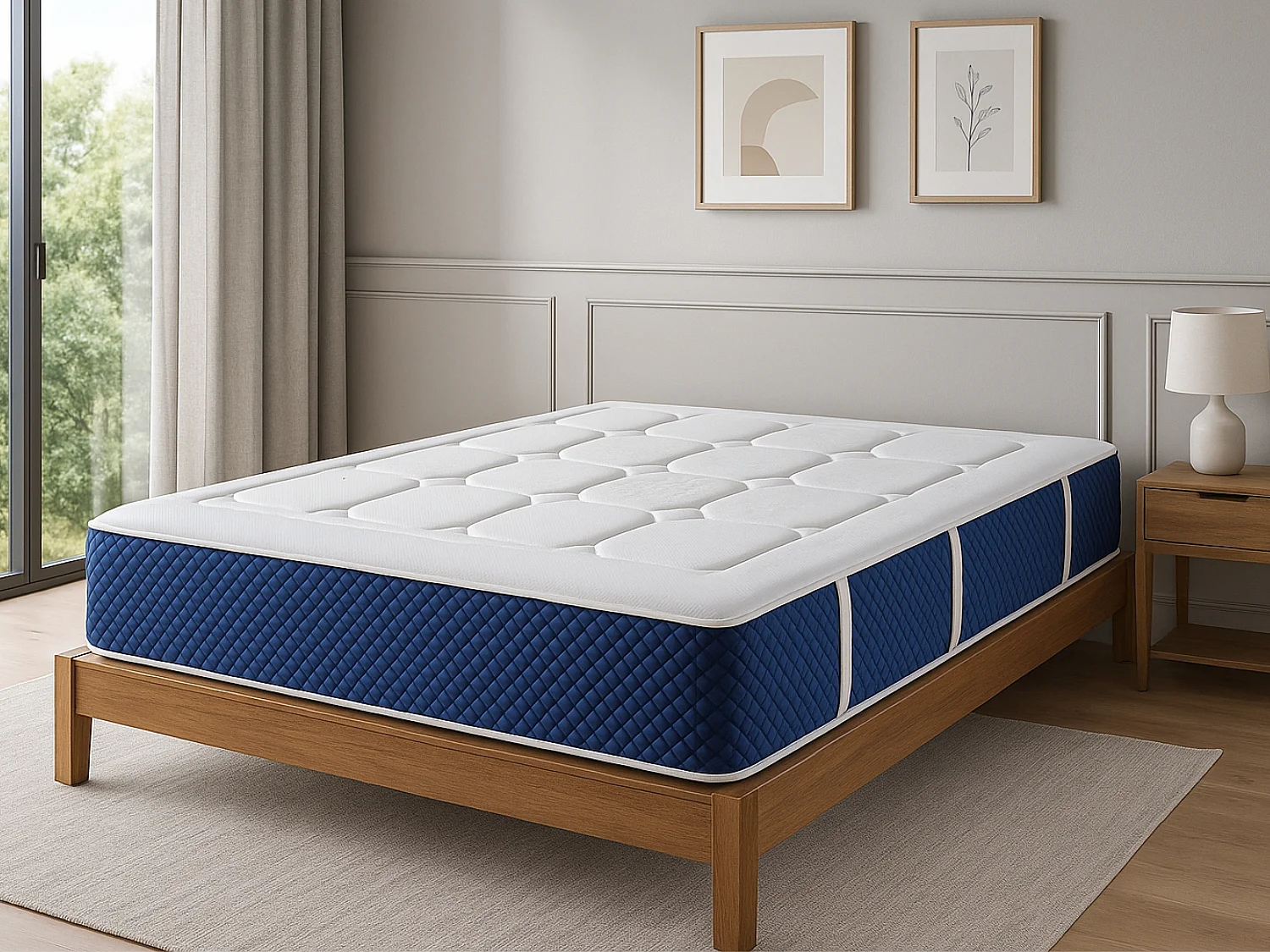 Memory-Schaum-Matratze IVORY 80x190 CM DREAMDI