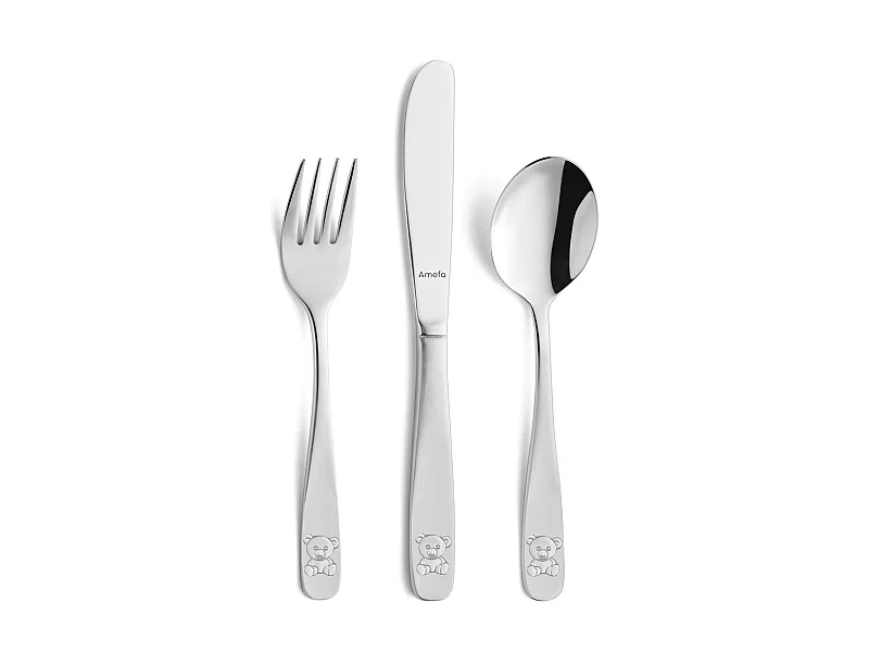 Bear - Coffret 3 couverts enfants