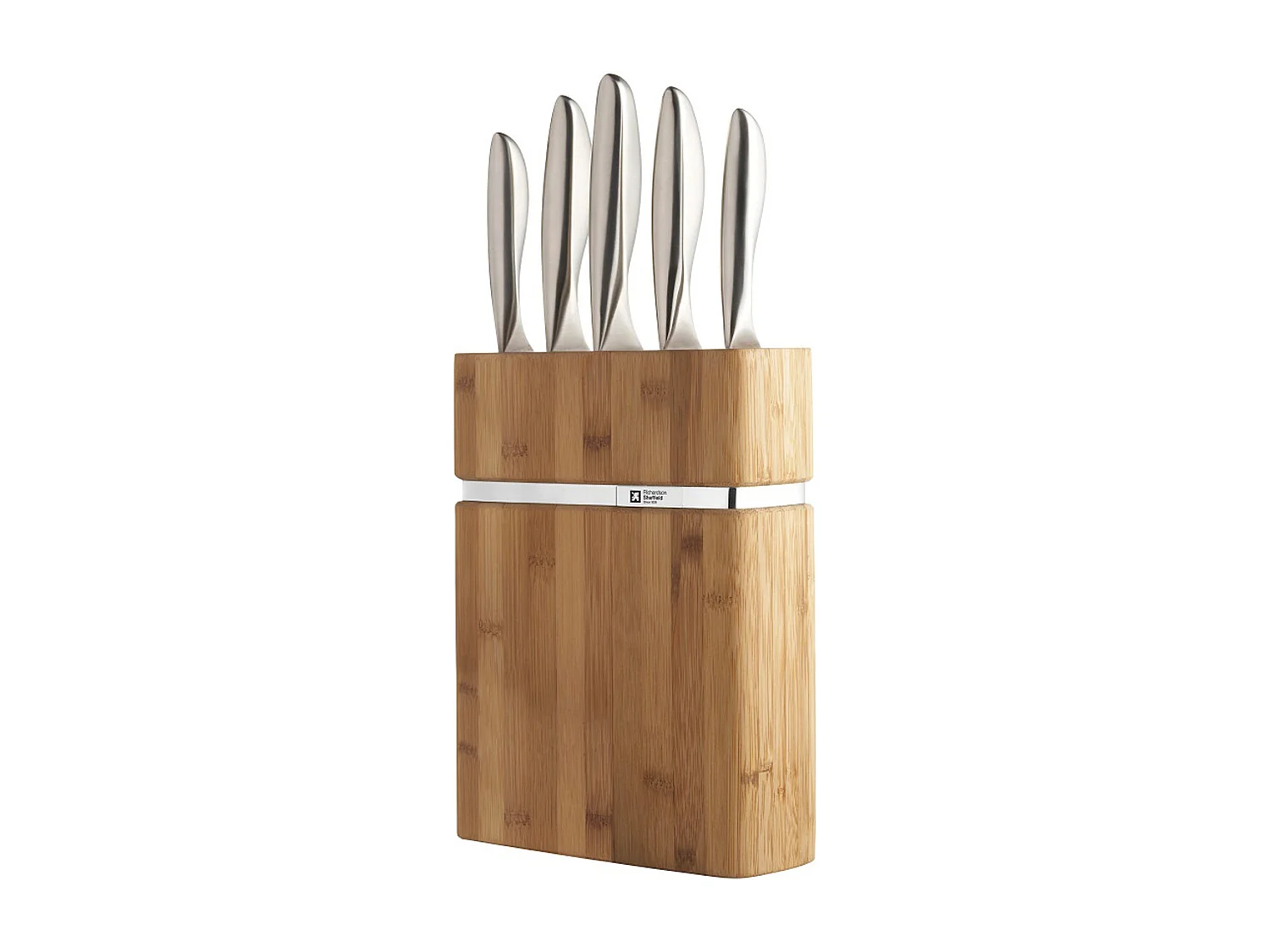 Forme - Bloc Bamboo 5 couteaux de cuisine