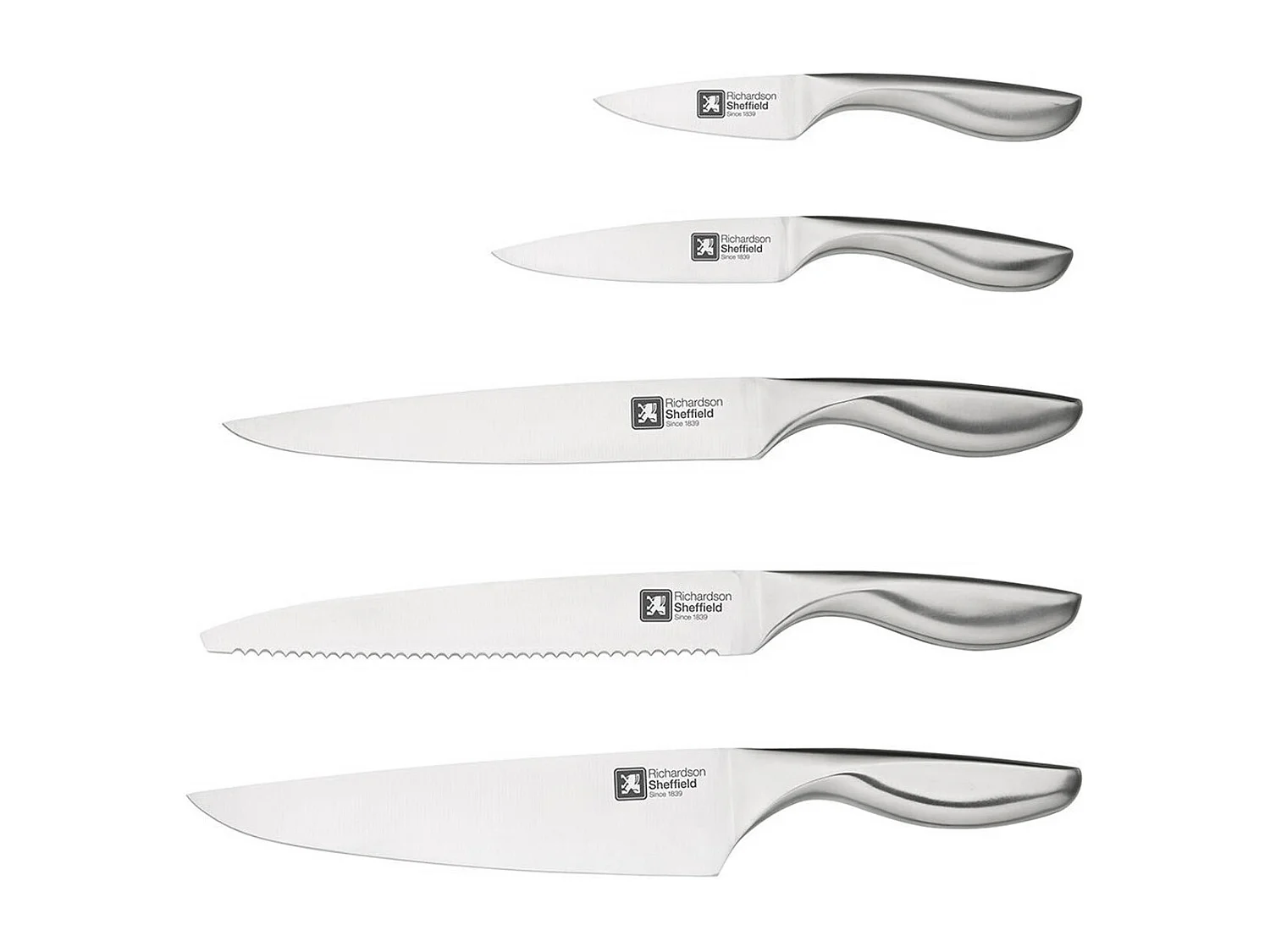 Forme - Bloc Bamboo 5 couteaux de cuisine