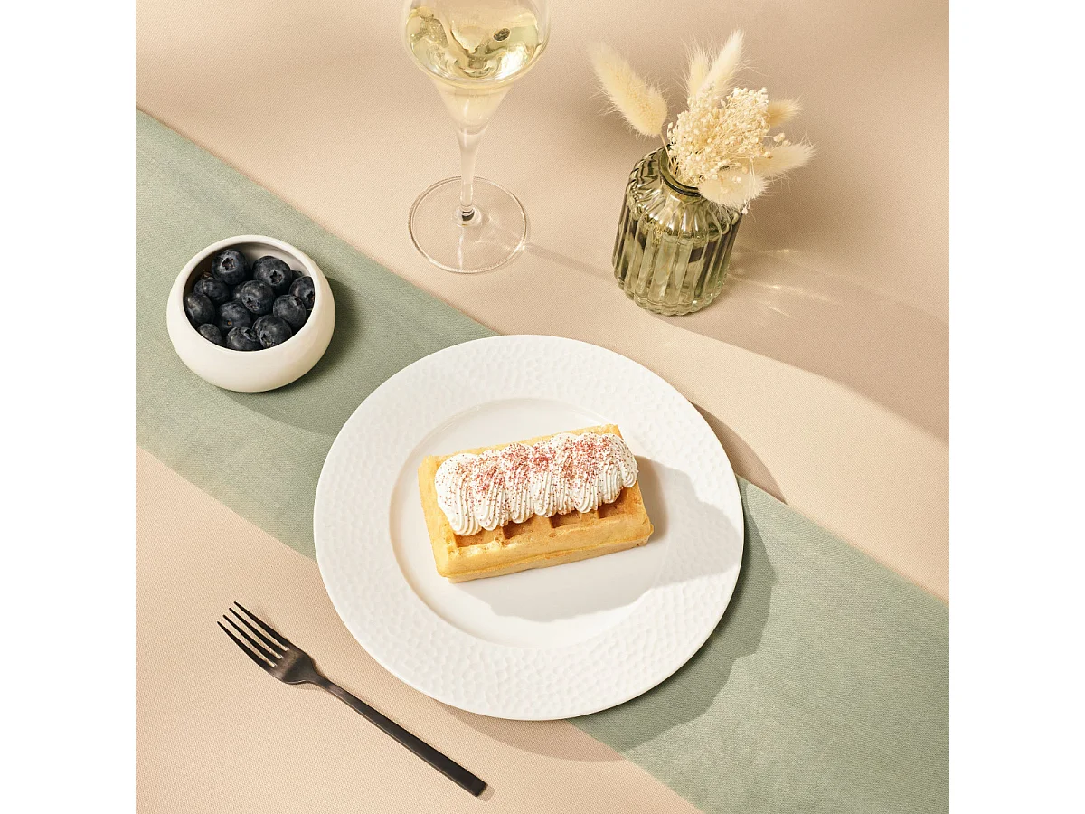 Escade Noir Satiné - Lot de 4 cuillères moka et 4 fourchettes à gâteau