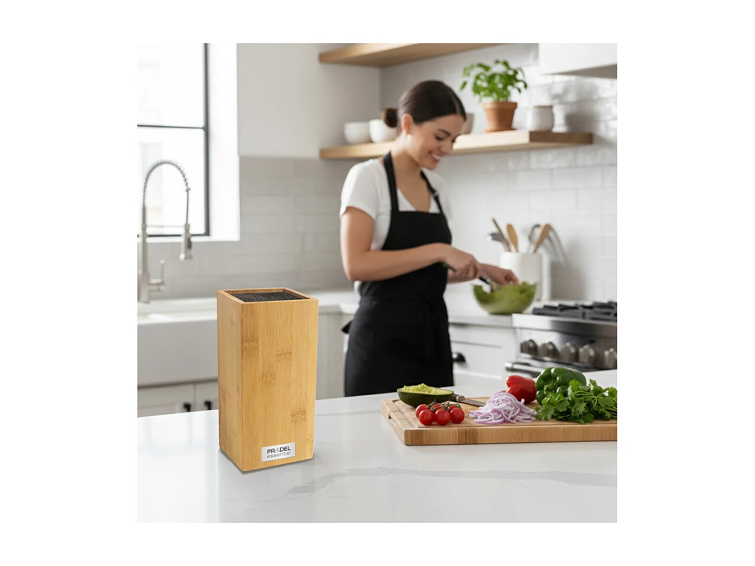 Tutti - Bloc pour couteaux en bambou