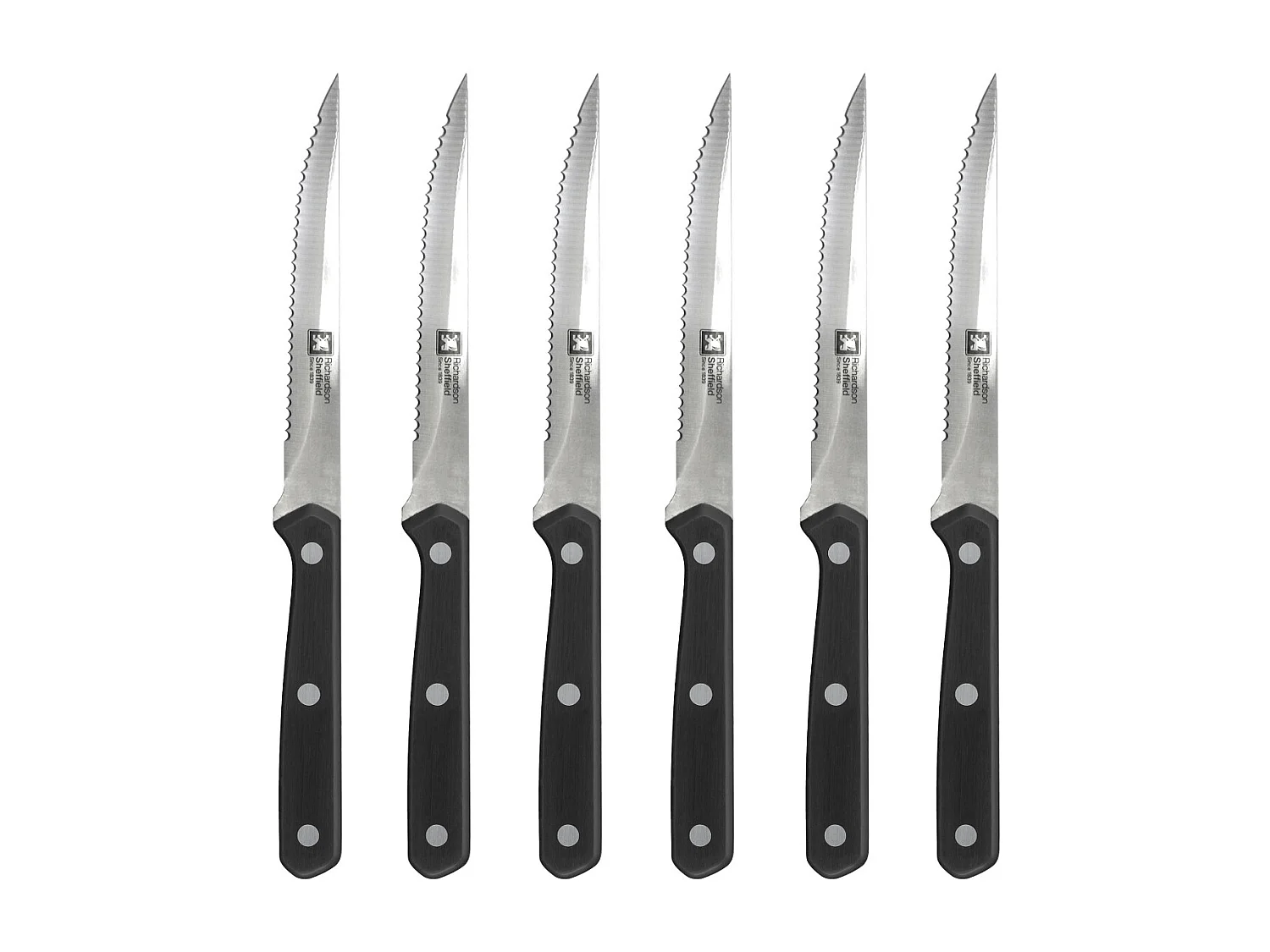 Cucina - Coffret 6 couteaux steak