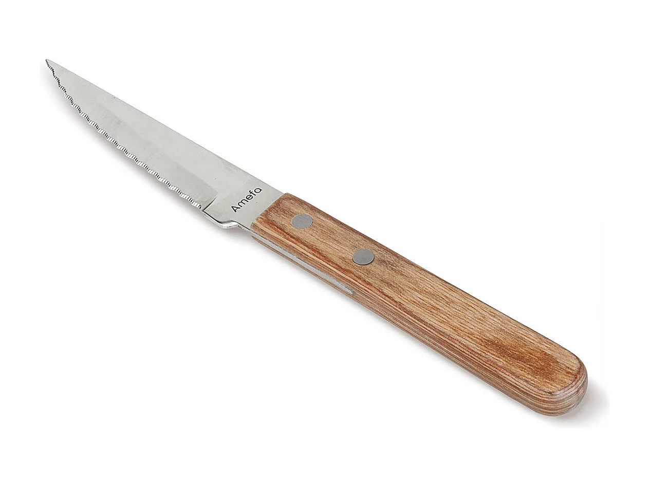 Steak Pizza Bois - Coffret 6 couteaux steak