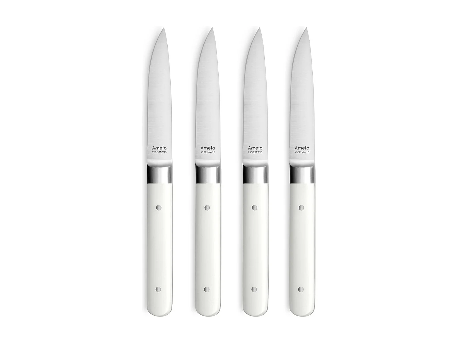 Fusion Blanc - Coffret 4 couteaux steak