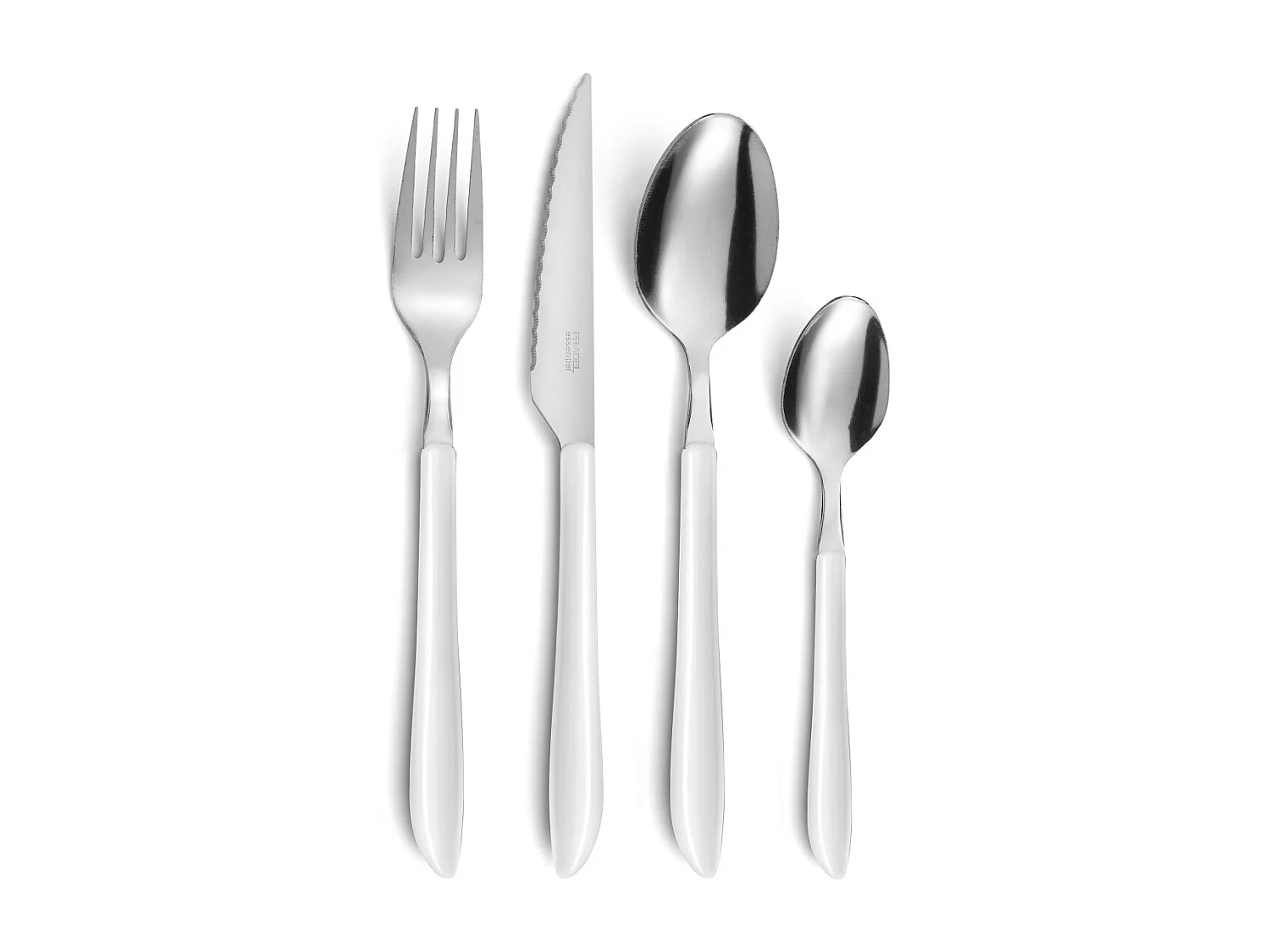 Vibrato Blanc - Ménagère 24 pièces