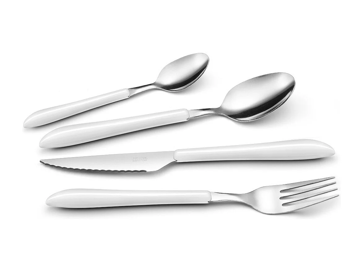 Vibrato Blanc - Ménagère 24 pièces