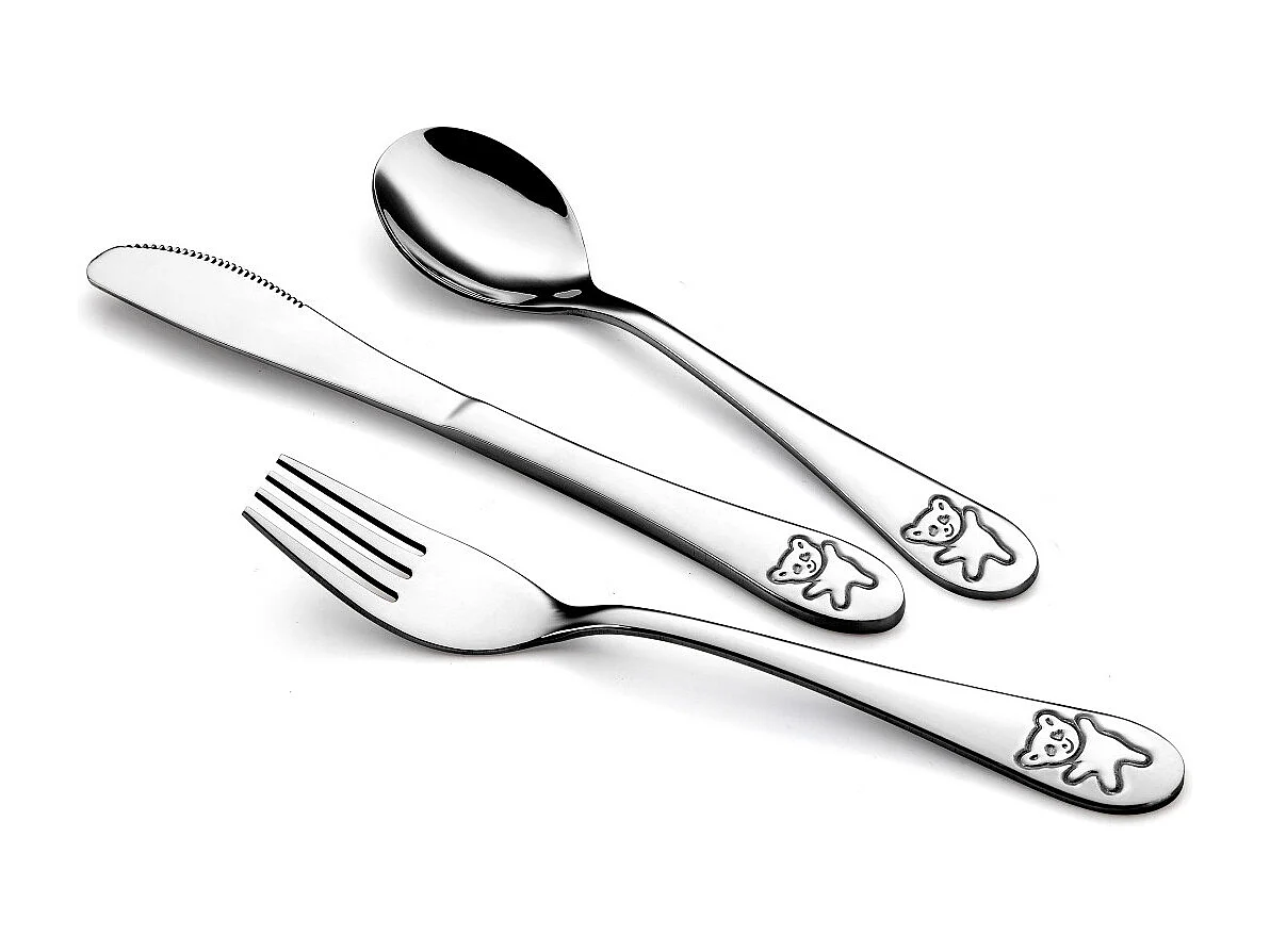 Happy Bear - Service 3 couverts enfants