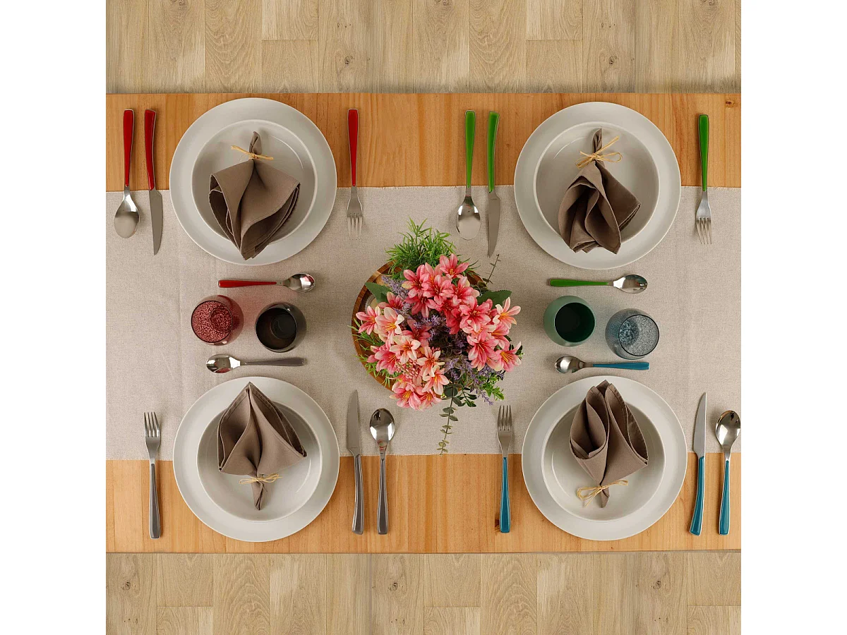 Amefa Ménagère 24 pièces blanc - 2224WHAF11C71