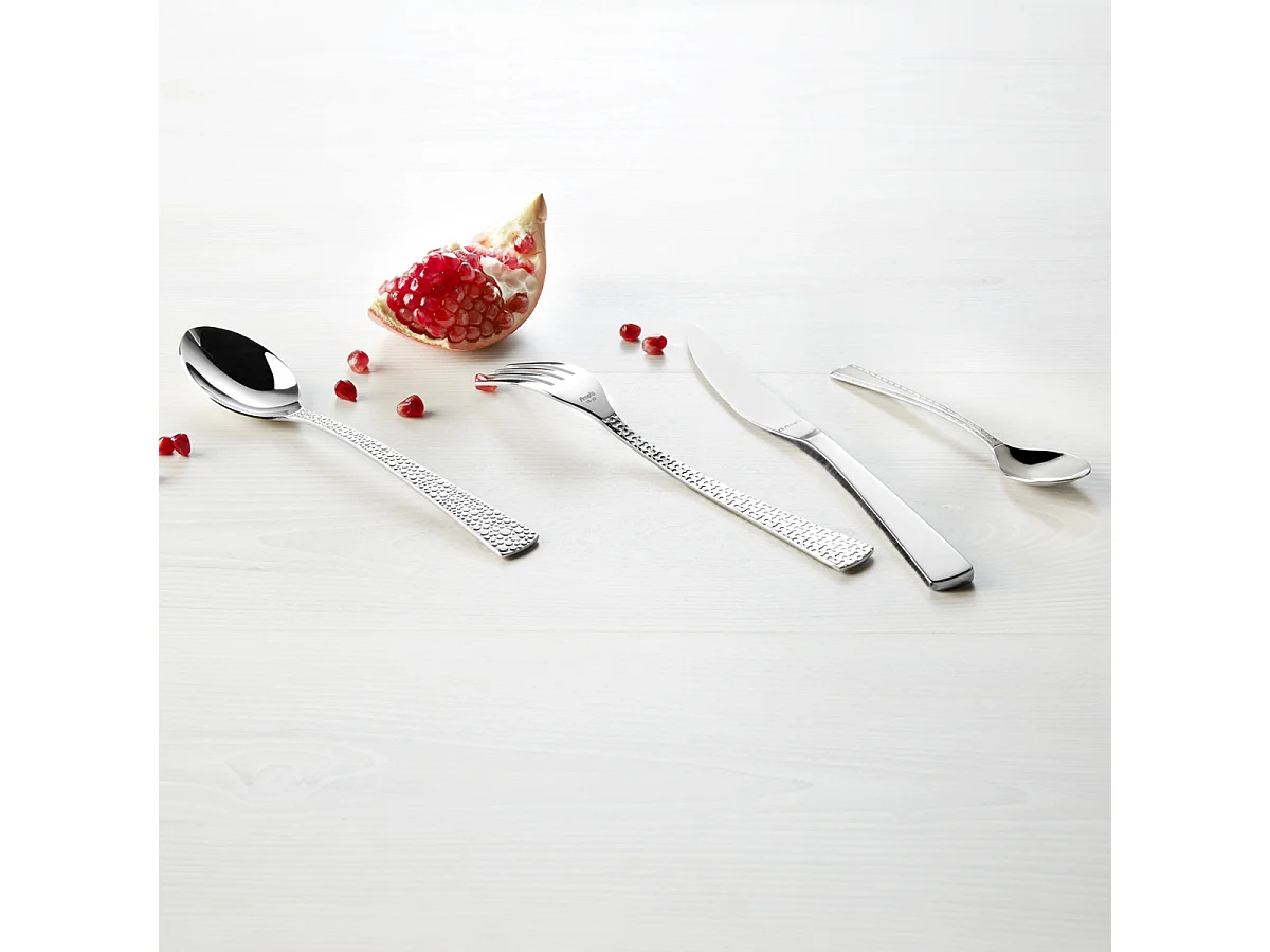 Livia - Ménagère 50 pièces avec service salade