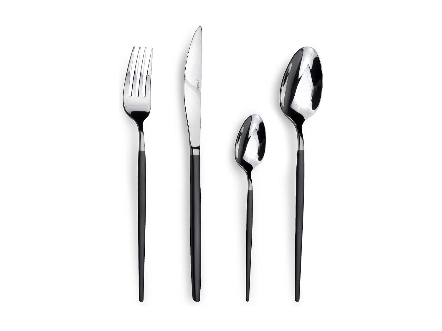 Soprano Noir - Ménagère 24 pièces