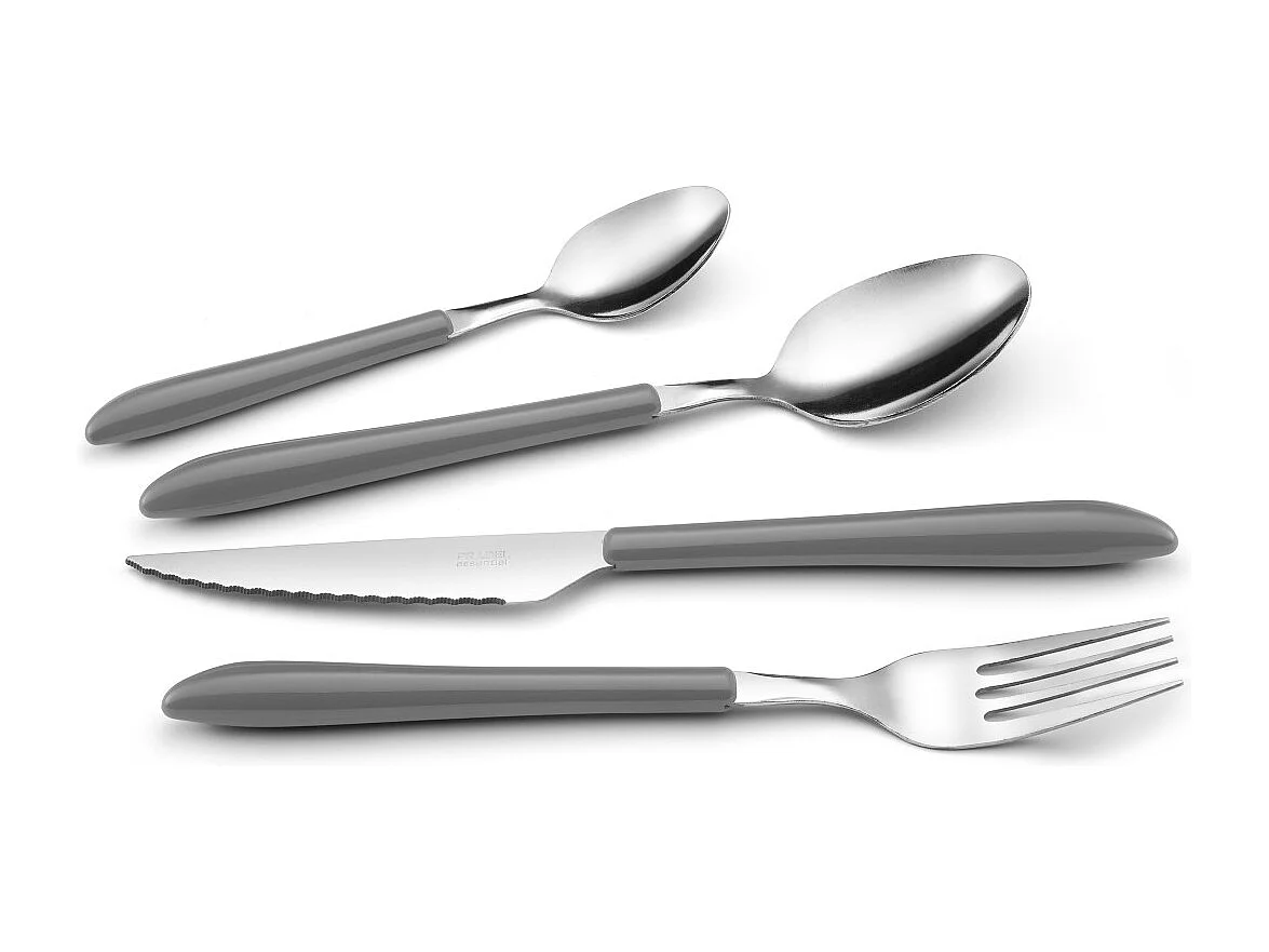 Vibrato Gris - Ménagère 24 pièces