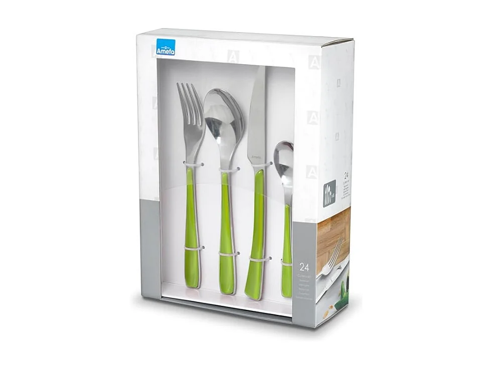 Amefa Ménagère 24 pièces inox - 2224GRAF11C71