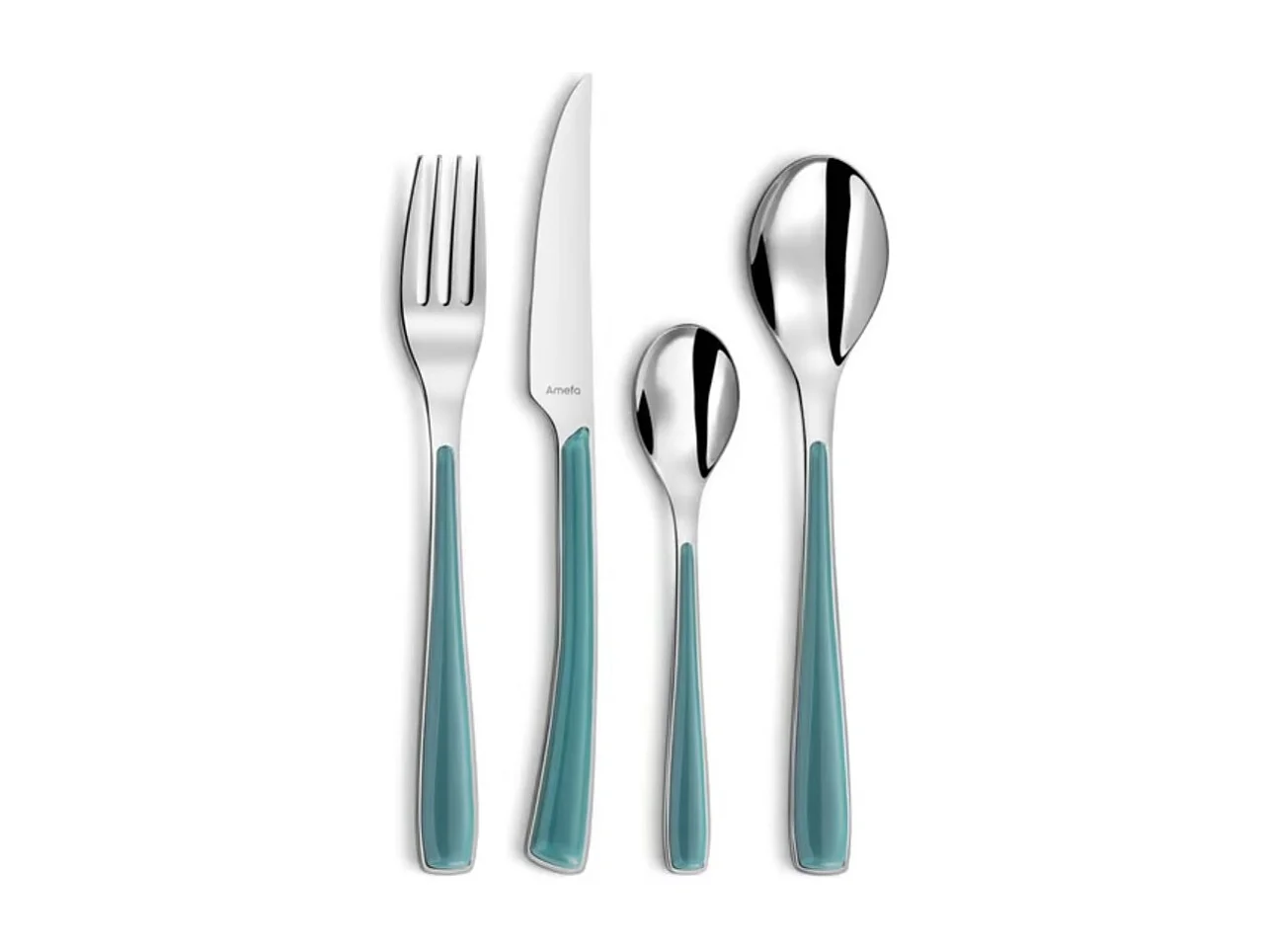 Amefa Ménagère 24 pièces turquoise - 2224SGAF11C71
