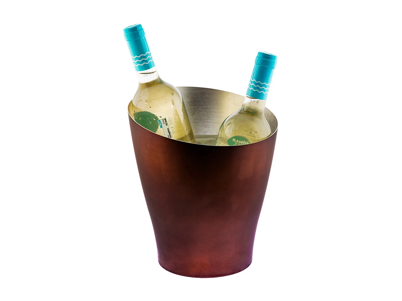 Alloy Vintage - Seau à glace en métal 2 bouteilles (5 L)