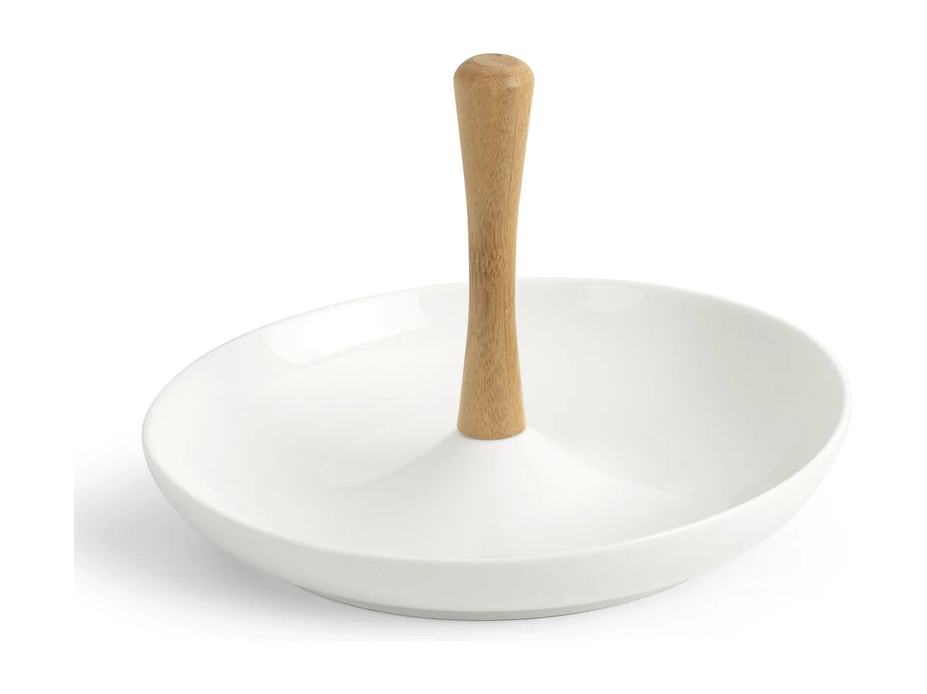 Tapas - Serviteur apéritif rond en céramique