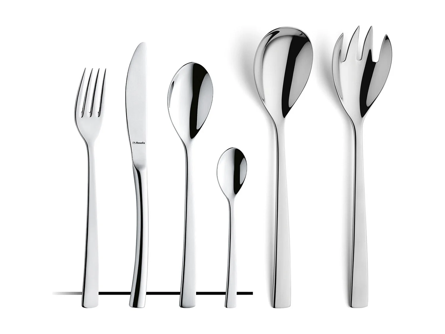 Amefa Ménagère inox 49 pièces + service à salade - 906500af04f91