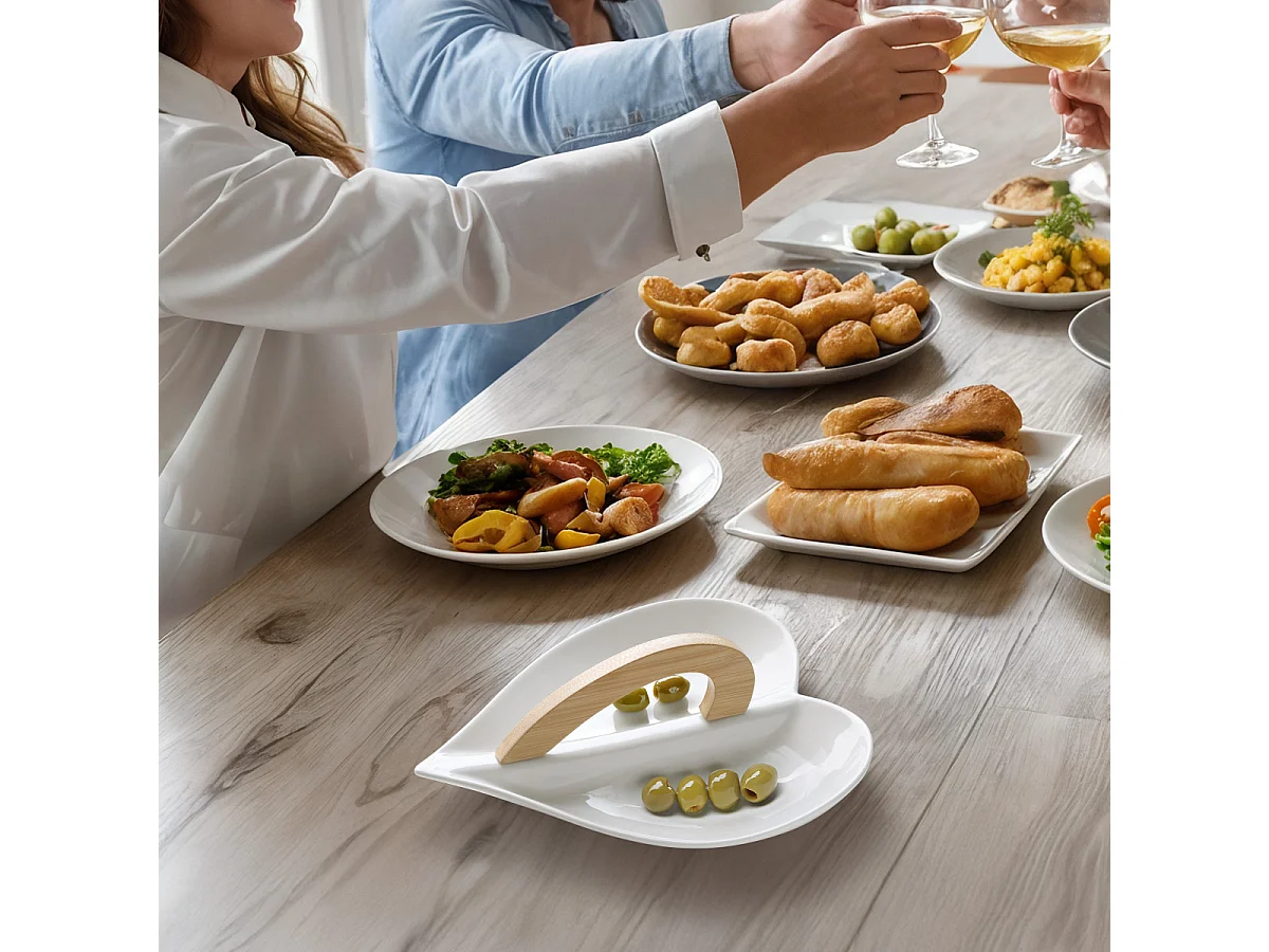 Tapas - Serviteur apéritif Love en céramique