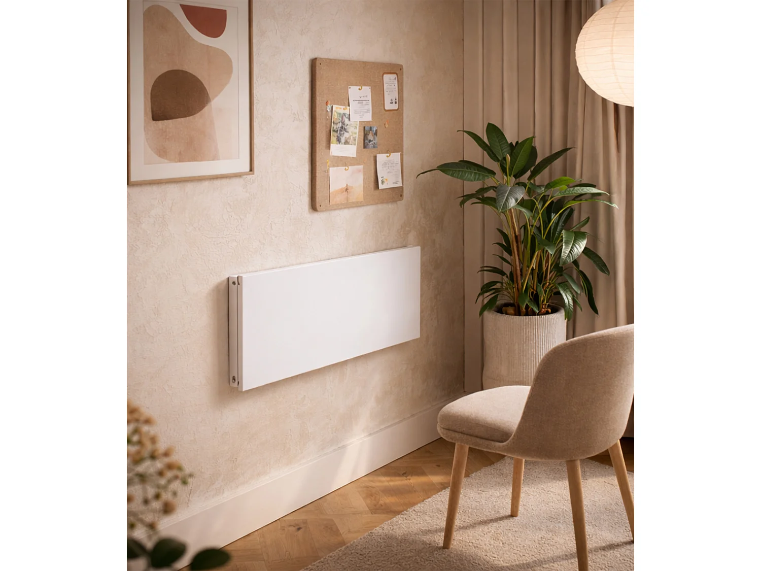 Mesa plegable de 21-50x78x5-50 cm en melamina y metal en color blanco Plex