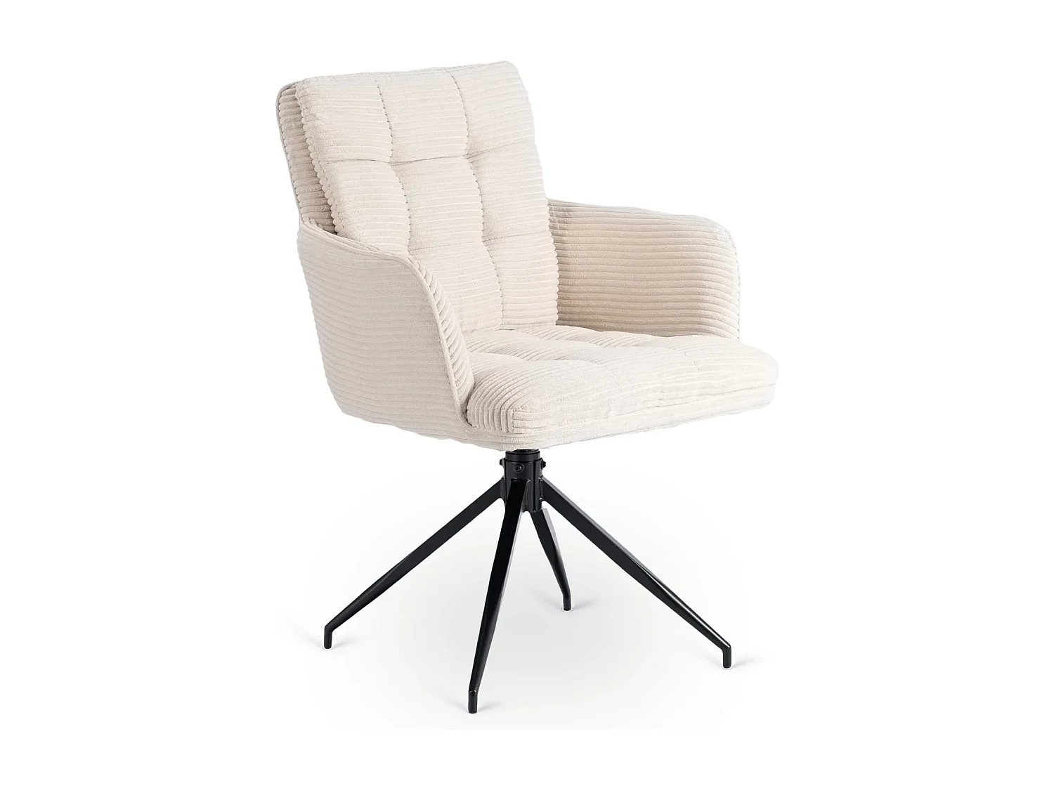Chaise pivotante AKITA Crème