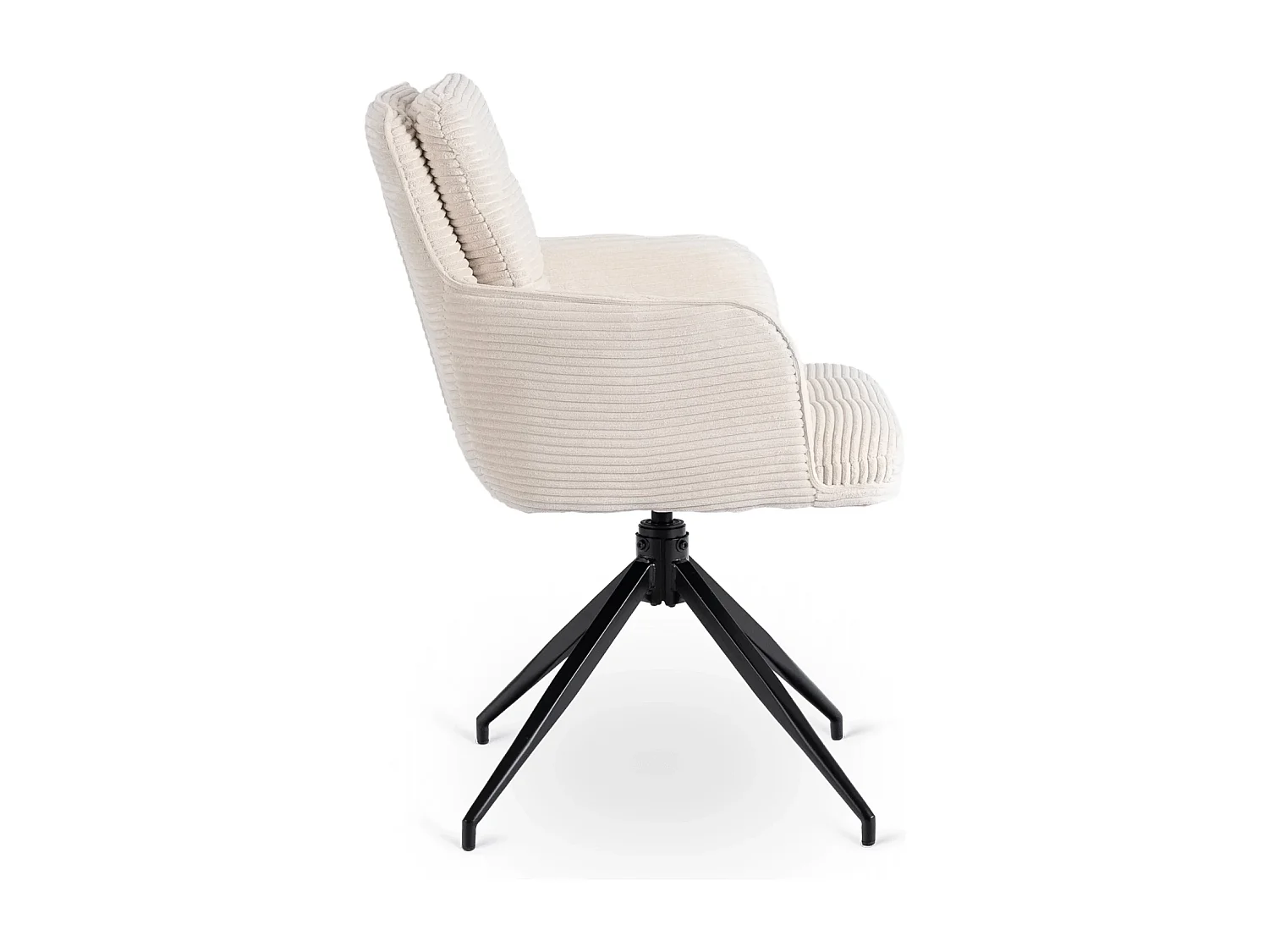 Chaise pivotante AKITA Crème