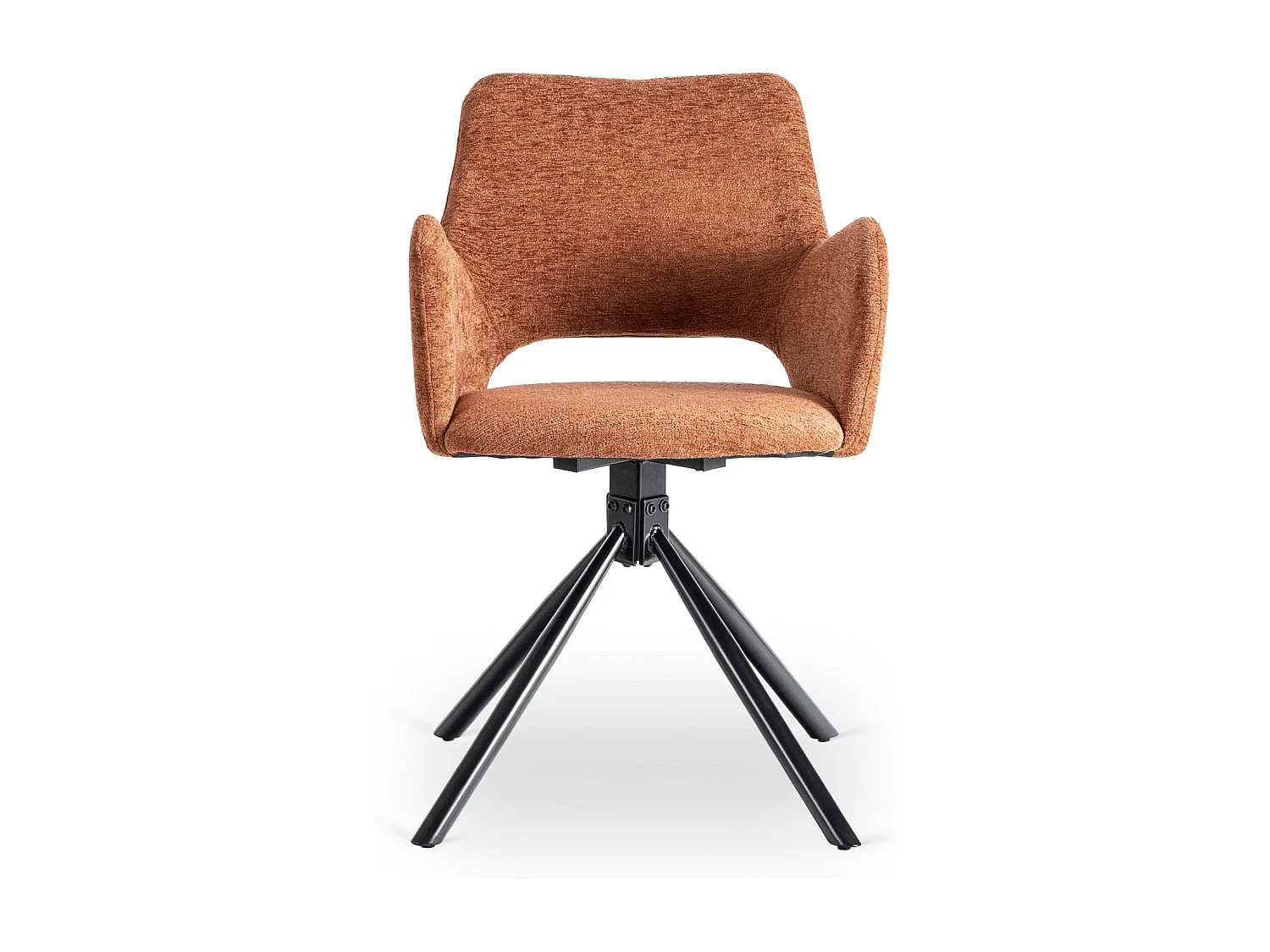 Chaise pivotante FLAV Rouille