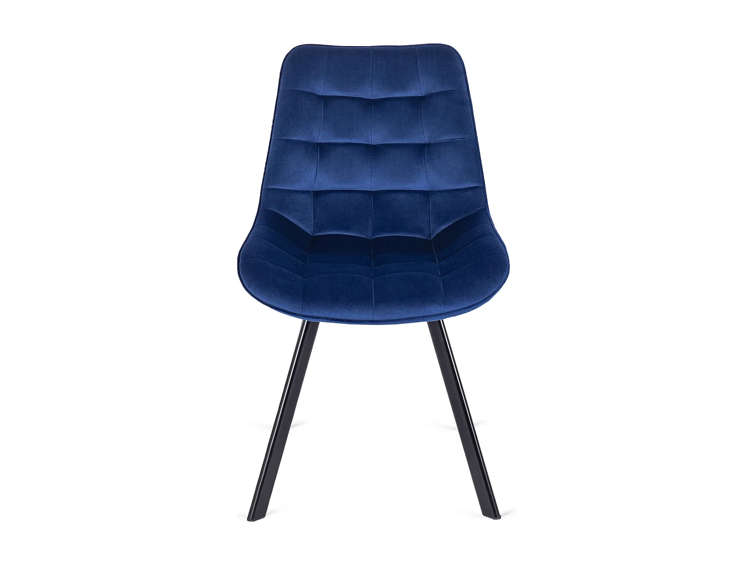 Chaise RICK Velours Bleu Marine