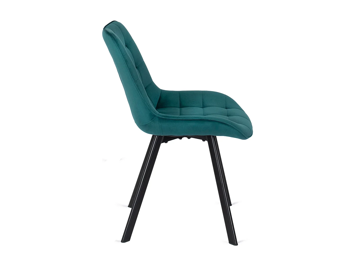 Chaise RICK Velours Turquoise