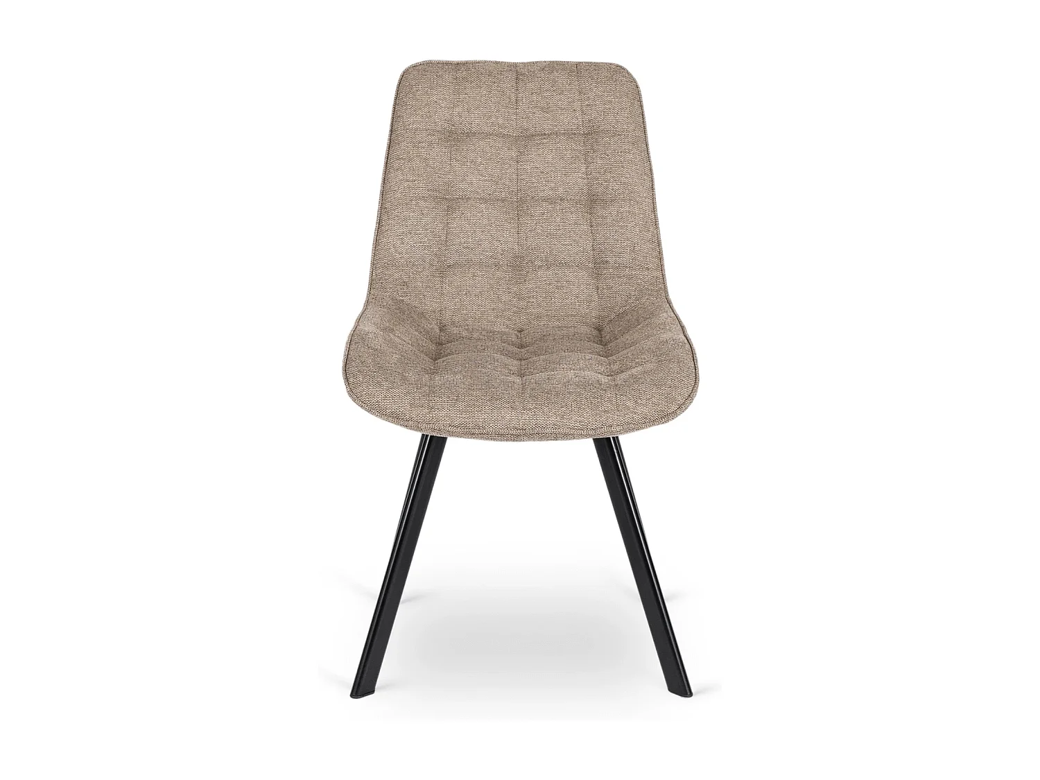 Chaise RICK 2 Beige Rembourrée