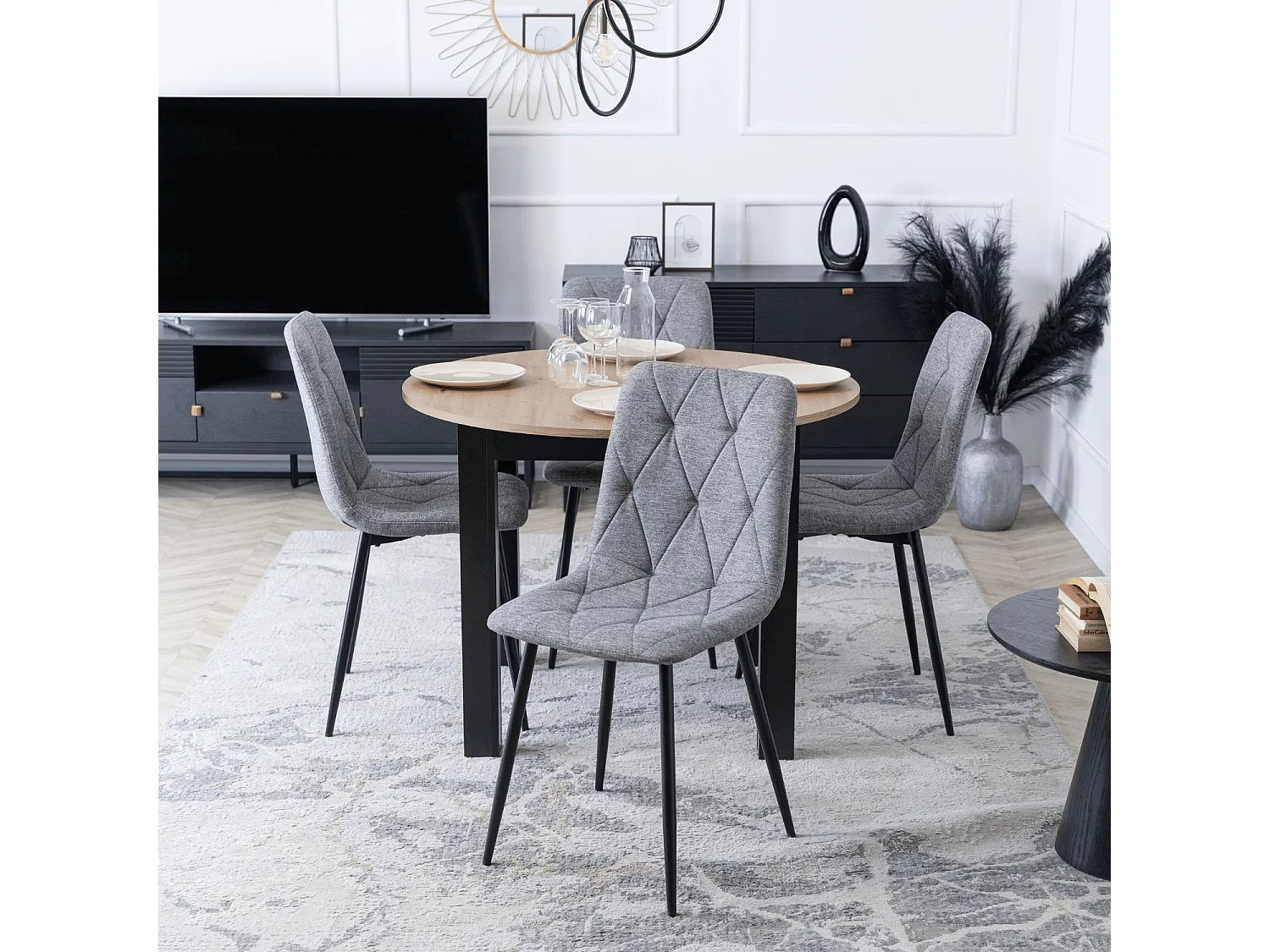 Chaise ROBIN 2 Grise