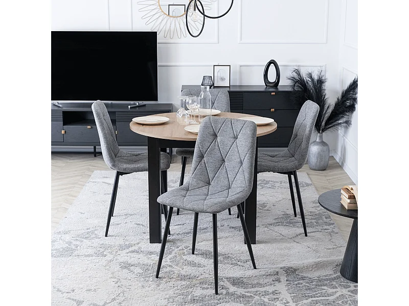 Chaise ROBIN 2 Grise