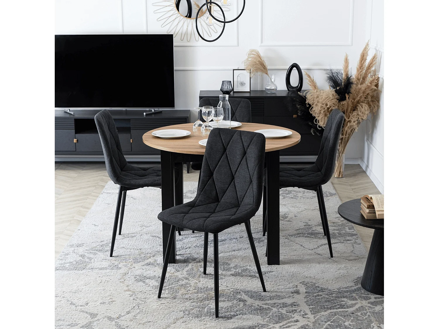 Chaise ROBIN 2 Noire