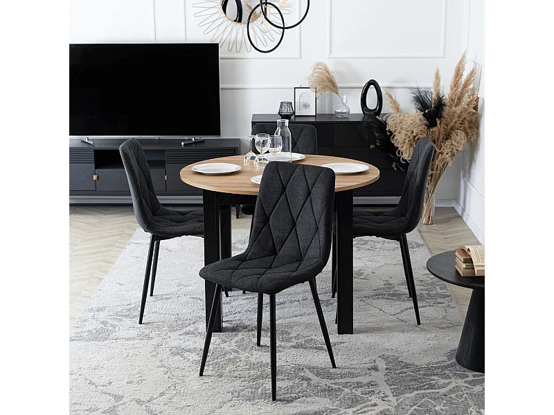 Chaise ROBIN 2 Noire