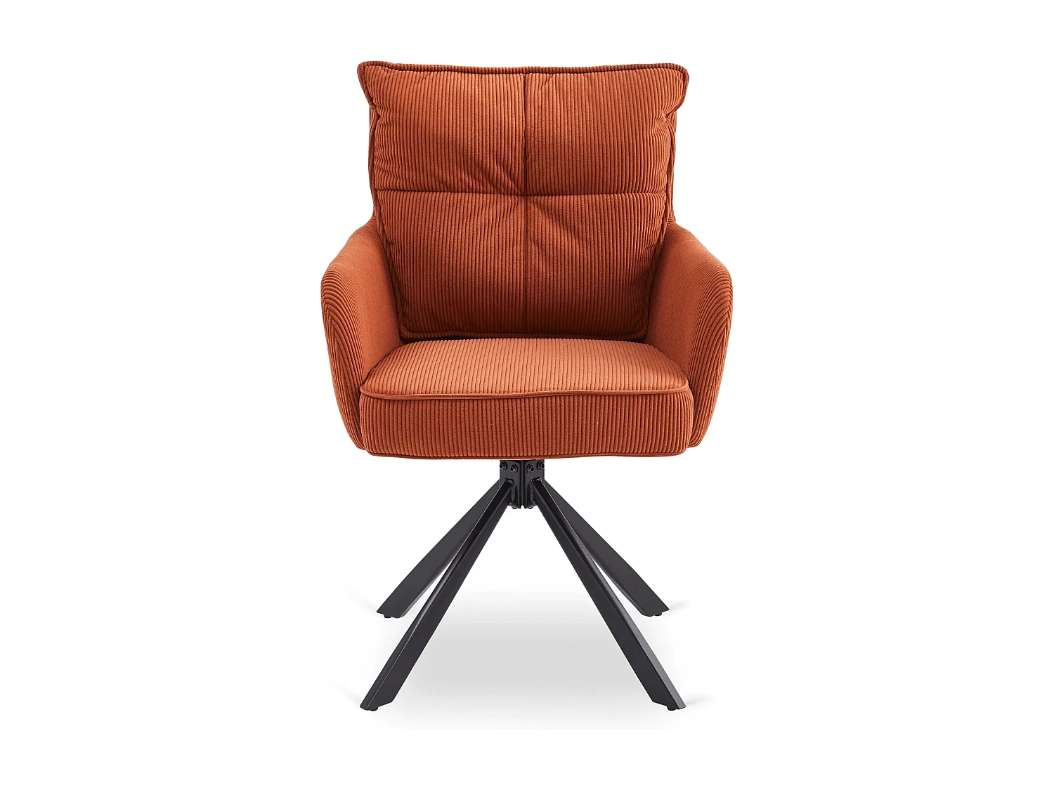 Chaise pivotante CITY Rouille