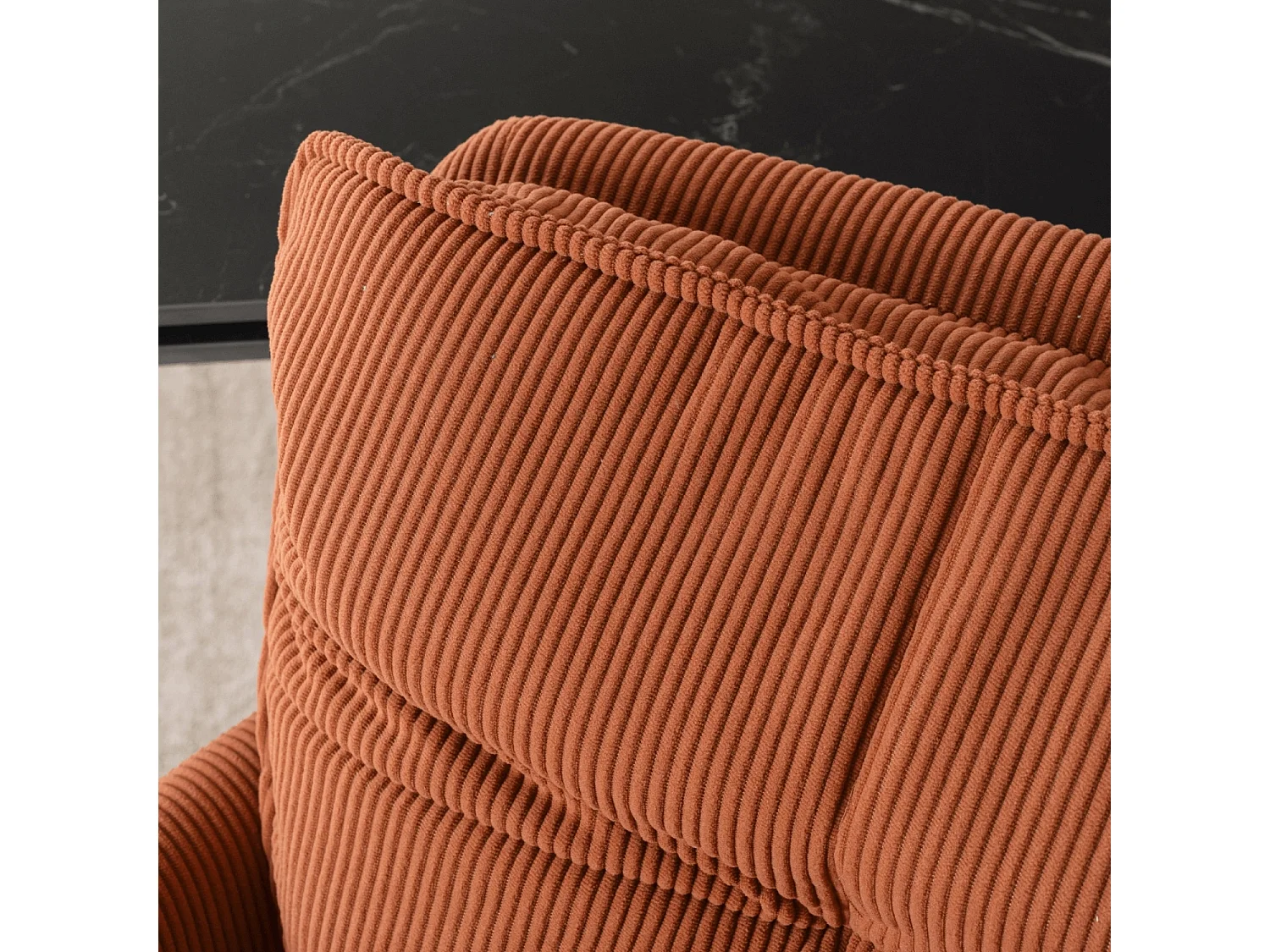 Chaise pivotante CITY Rouille